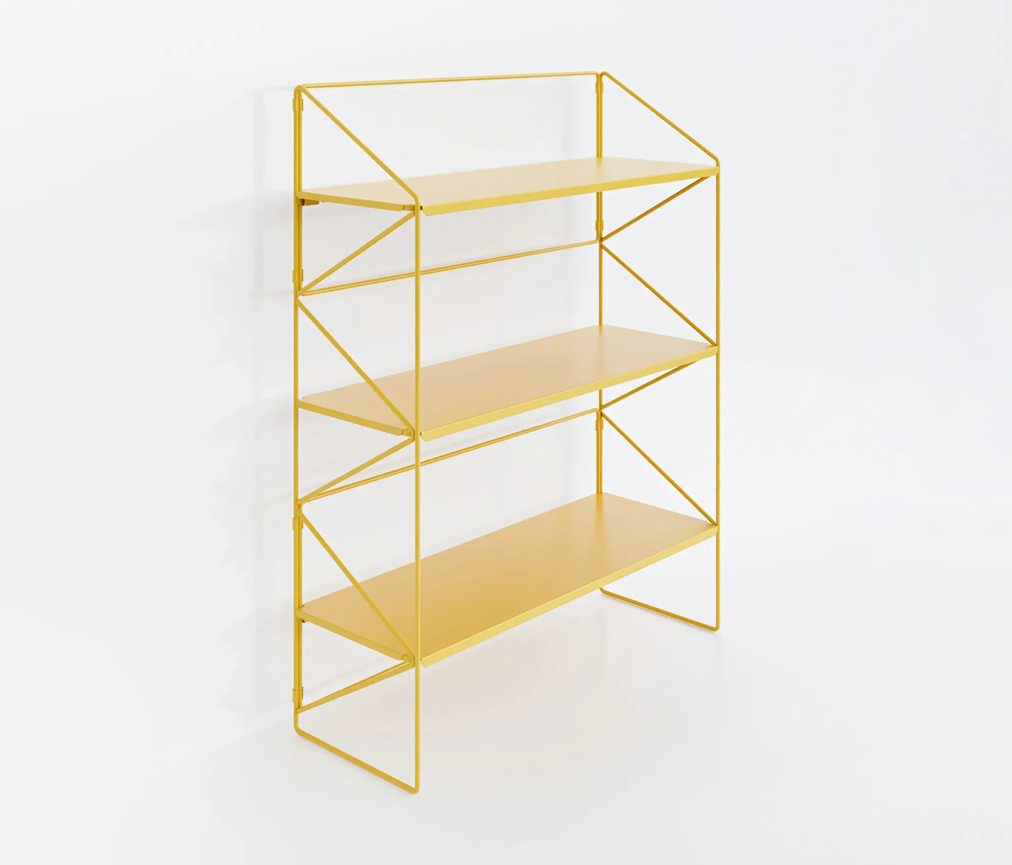 Fleysen - Shelving unit #1211 | Yellow
