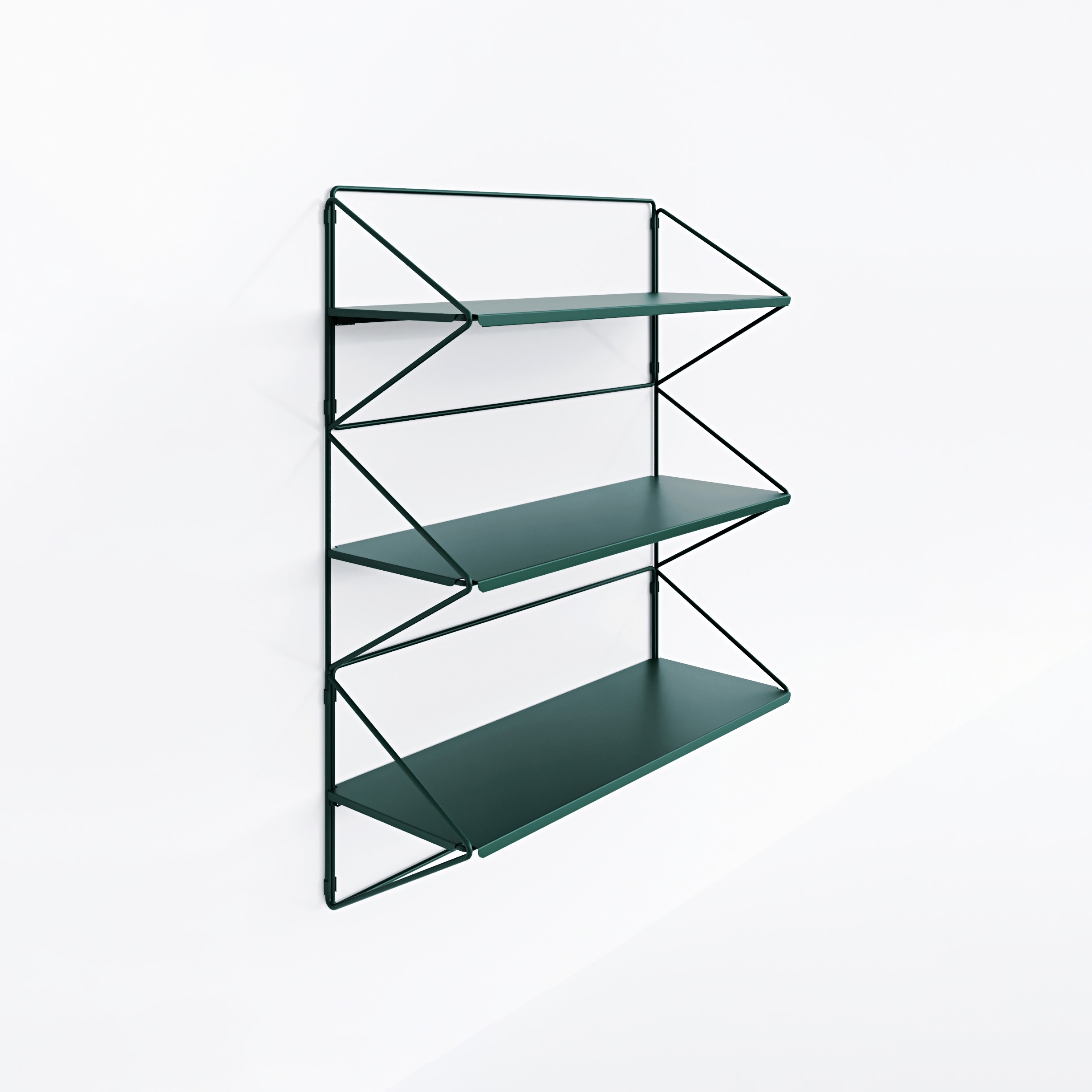 Shelving unit #1212 | Dark green Matt