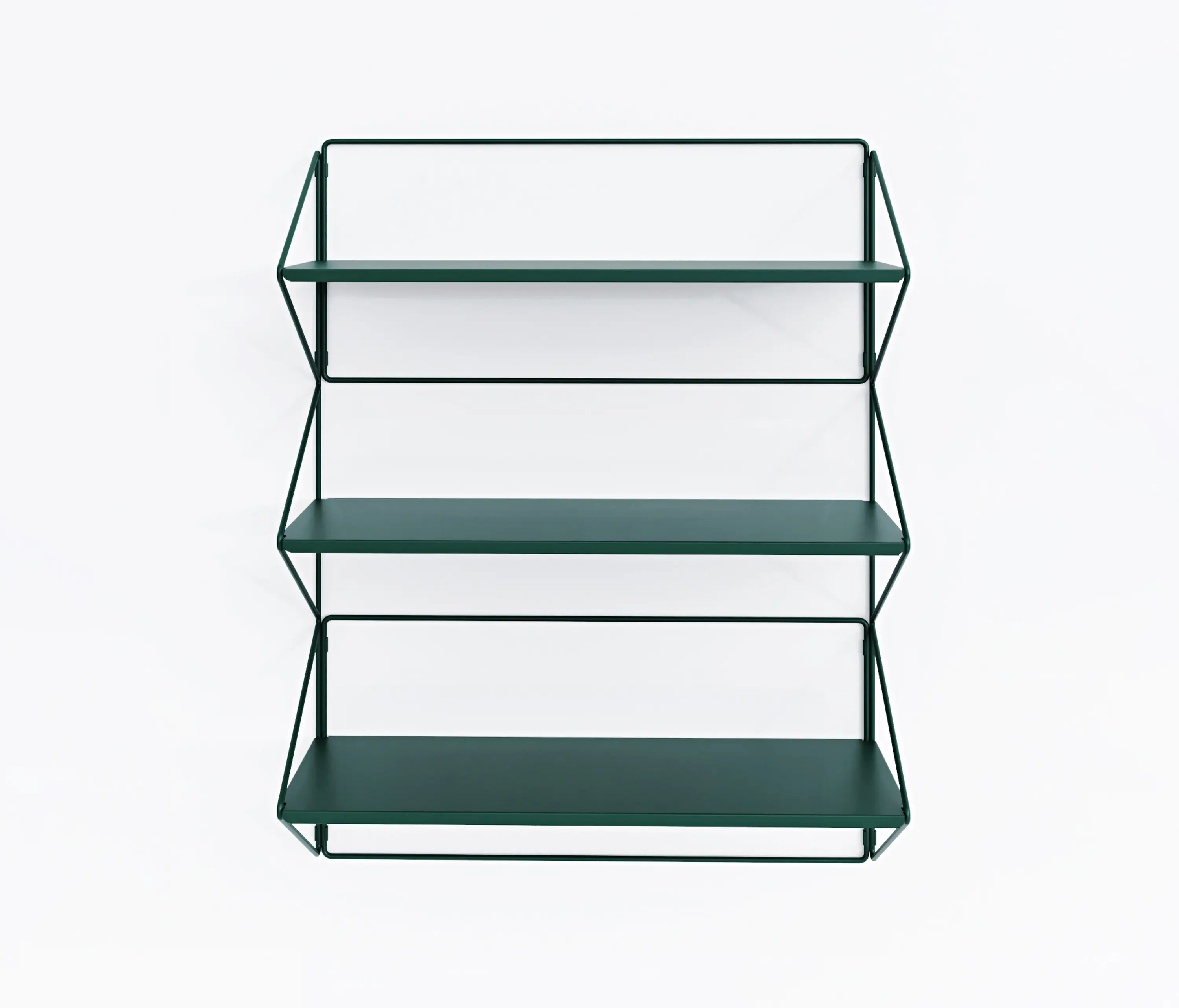 Fleysen - Shelving unit #1212 | Dark green Matt