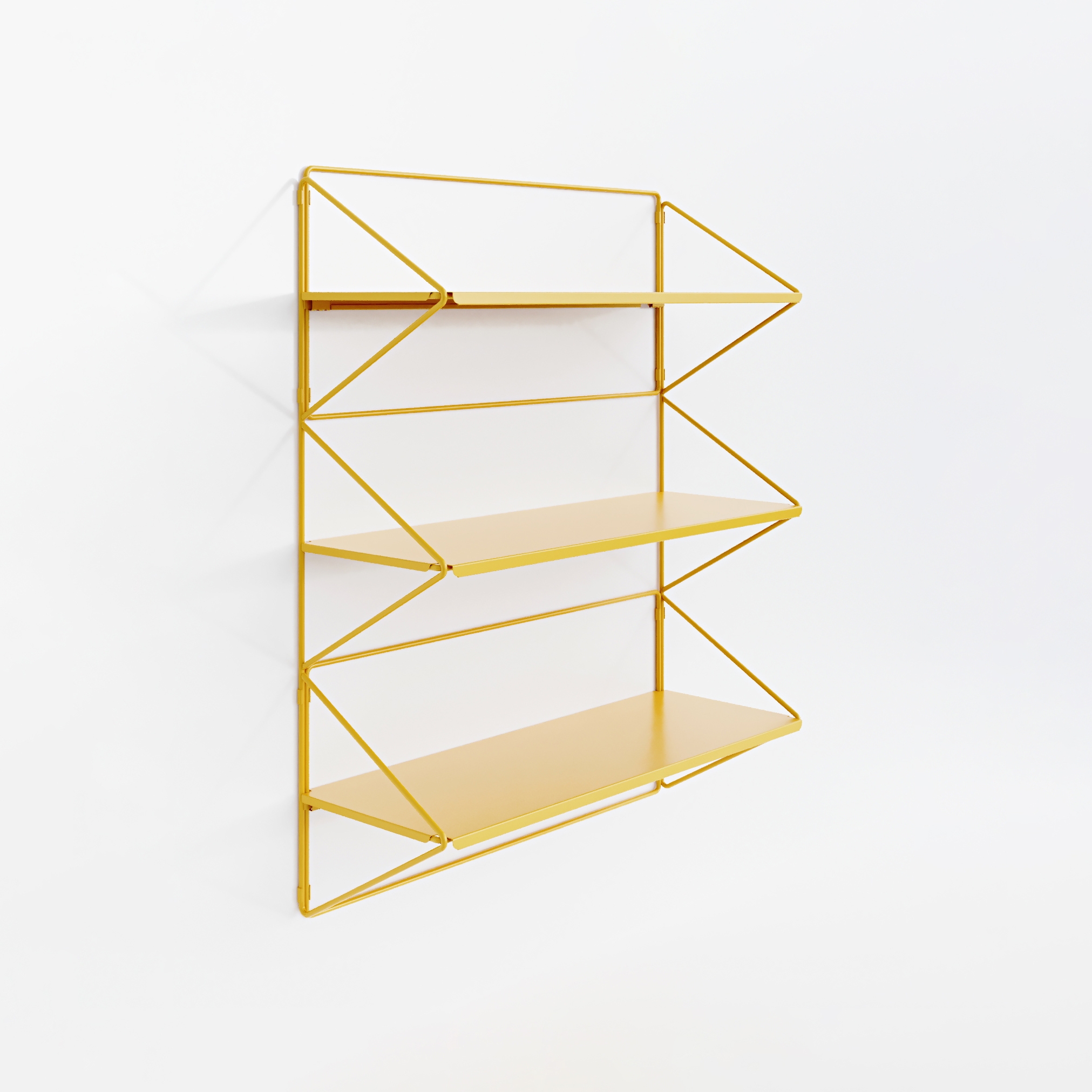 Shelving unit #1212 | Yellow