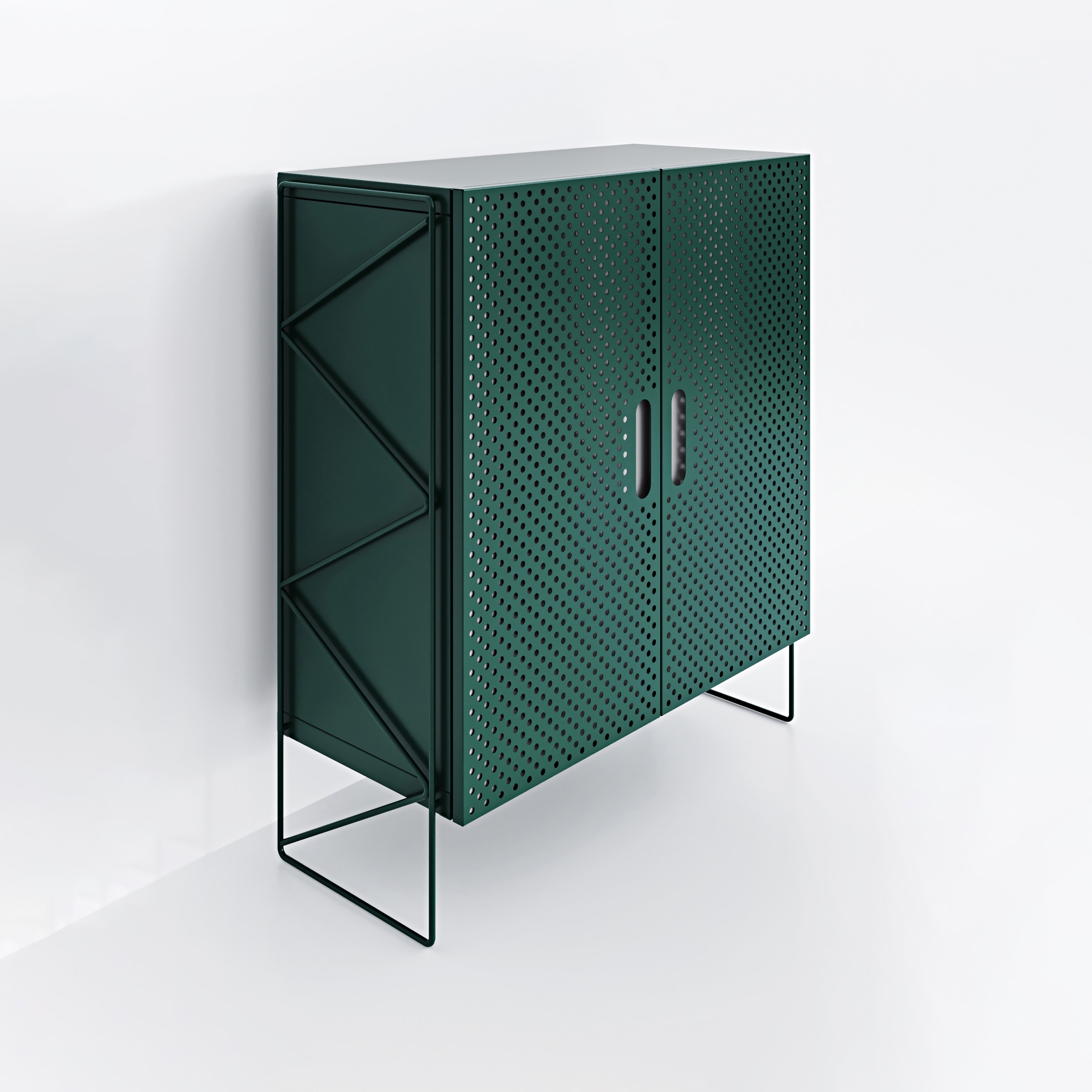 Sideboard #1311 | Dark green Matt
