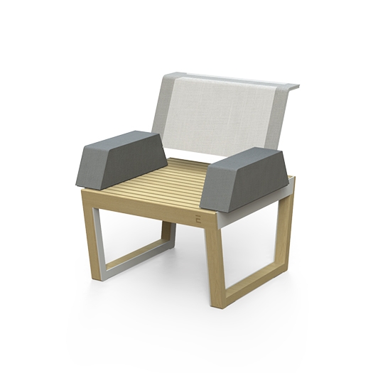 Display product Armchair with armrests Barka from manufacturer Egoé