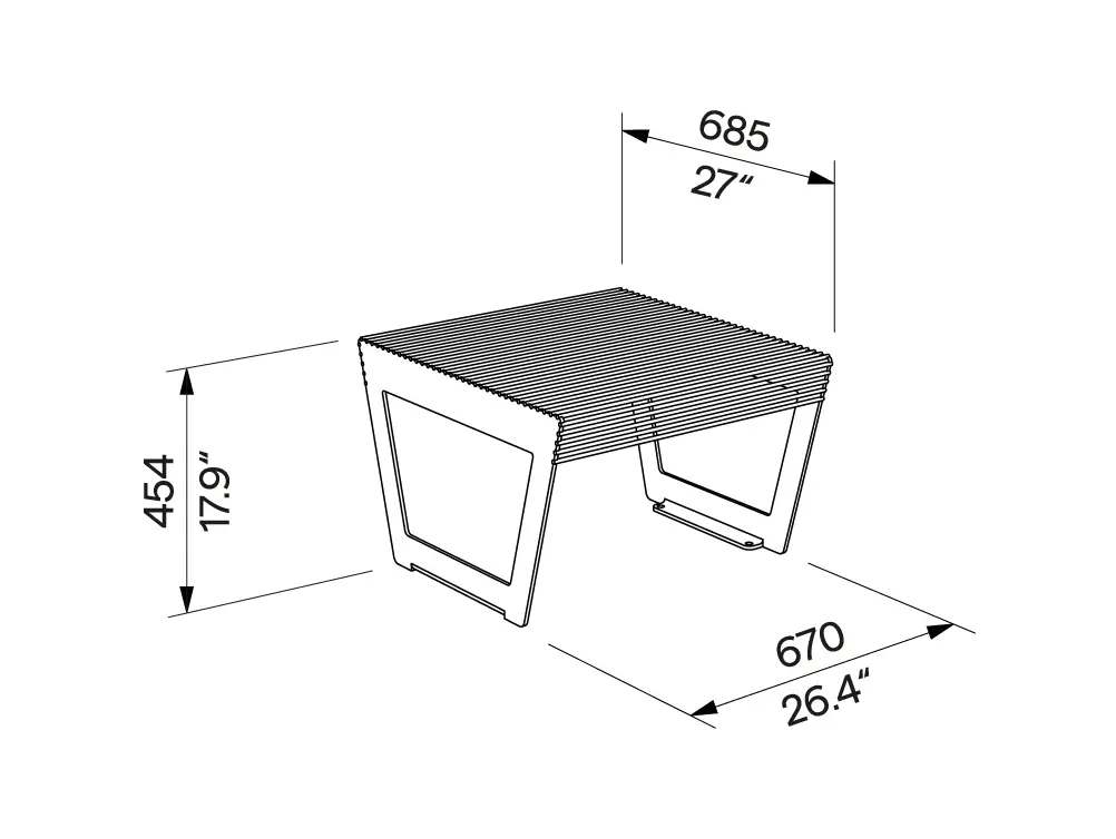 Egoé - Barka Stool