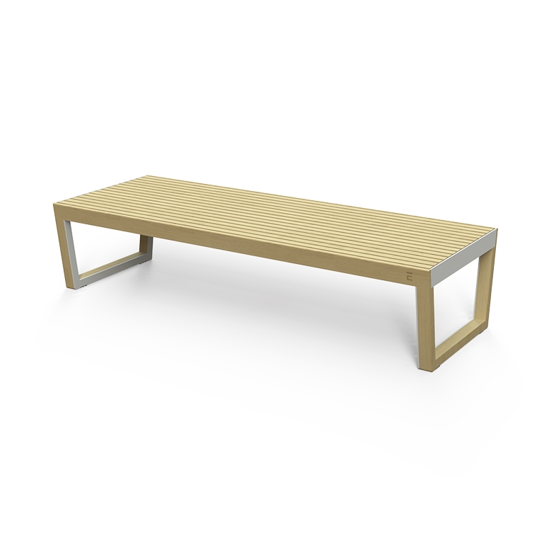 Vertoon produk Barka Three-seat Bench van vervaardiger Egoé