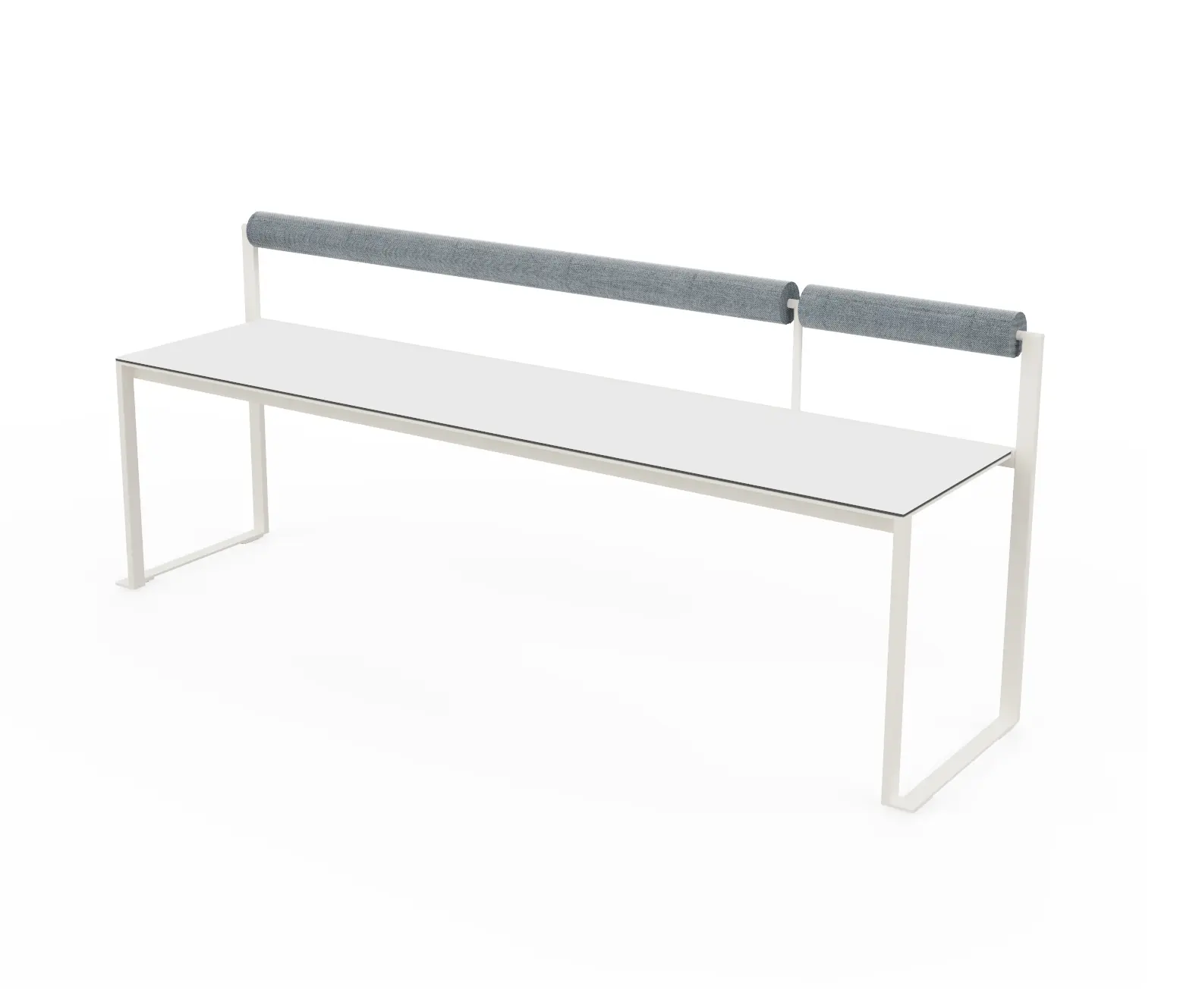 Egoé - Bench with the backrest Bistrot
