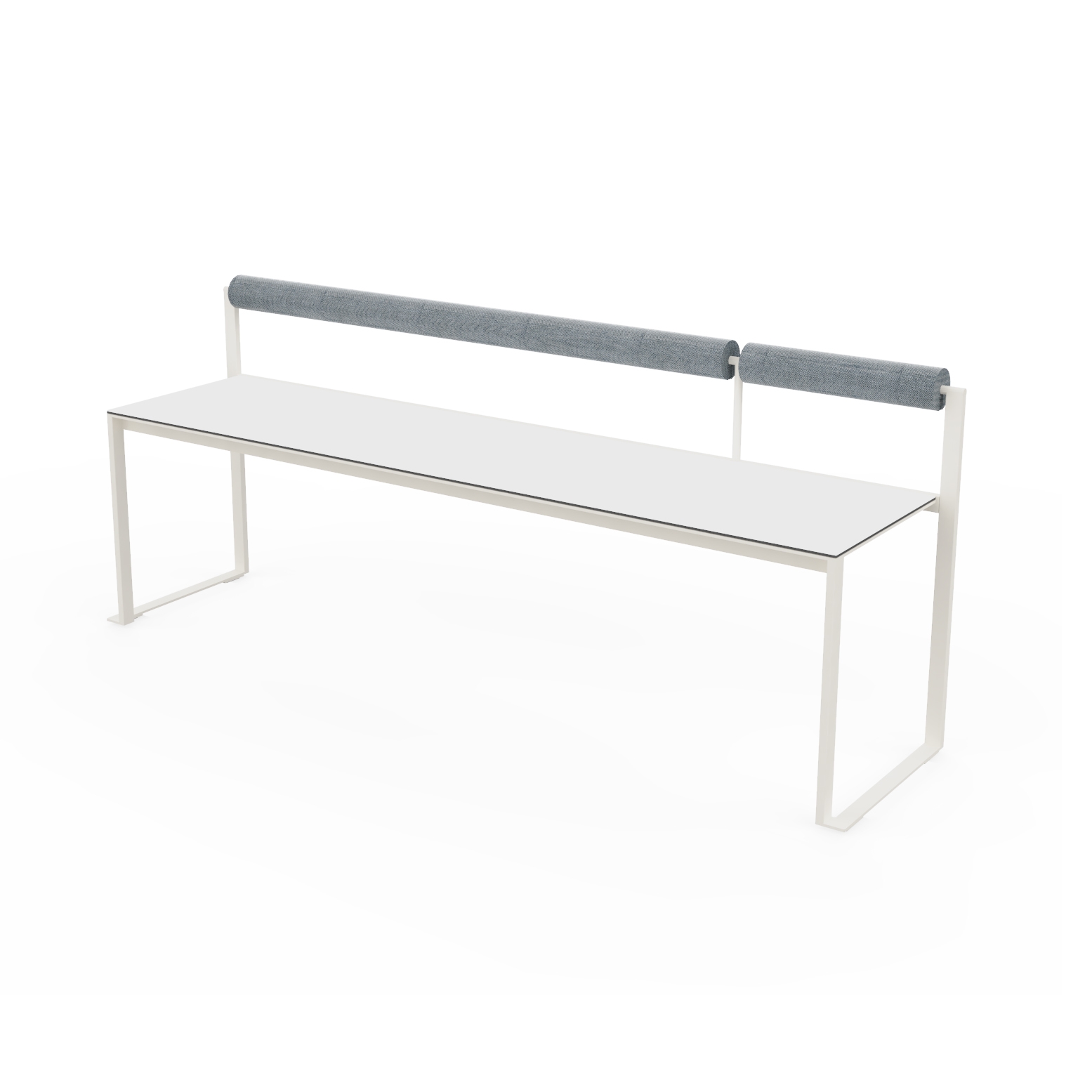 Display product Bench with the backrest Bistrot from manufacturer Egoé