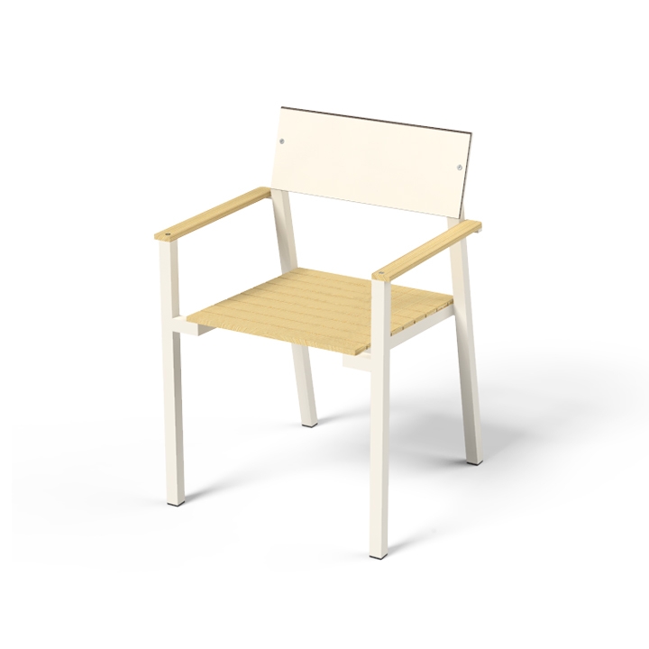 Display product Chair with armrests Cora from manufacturer Egoé
