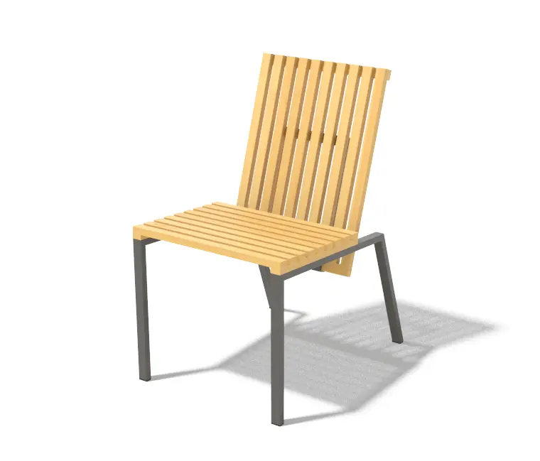 Egoé - Chair without armrests Axis