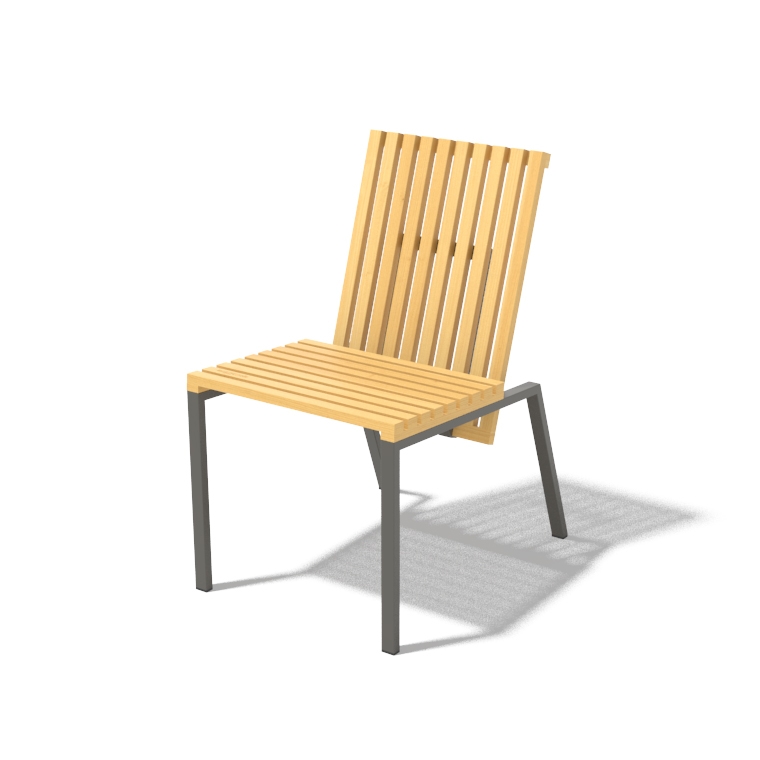 Display product Chair without armrests Axis from manufacturer Egoé