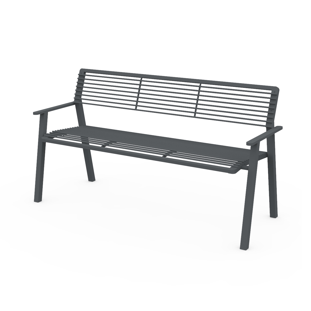 Vertoon produk Cora Bench with Armrest van vervaardiger Egoé