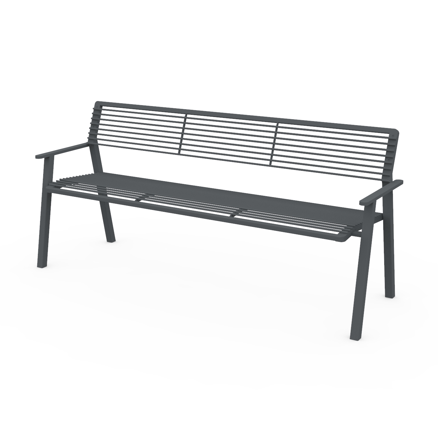 Vertoon produk Cora Bench with Armrest van vervaardiger Egoé