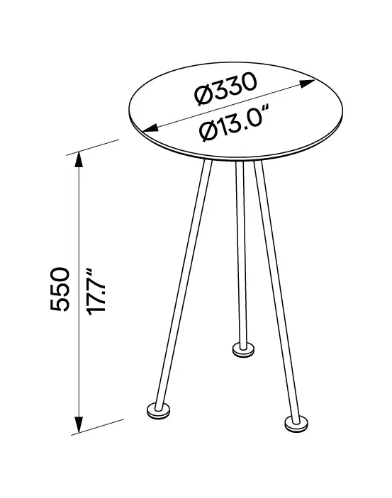 Egoé - Máj Small Table