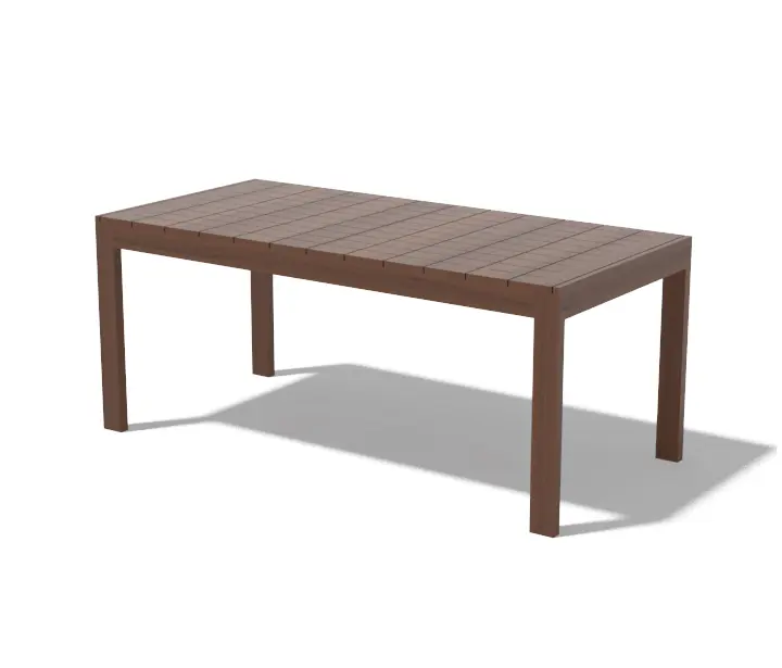 Egoé - Sena Tall Rectangular Table