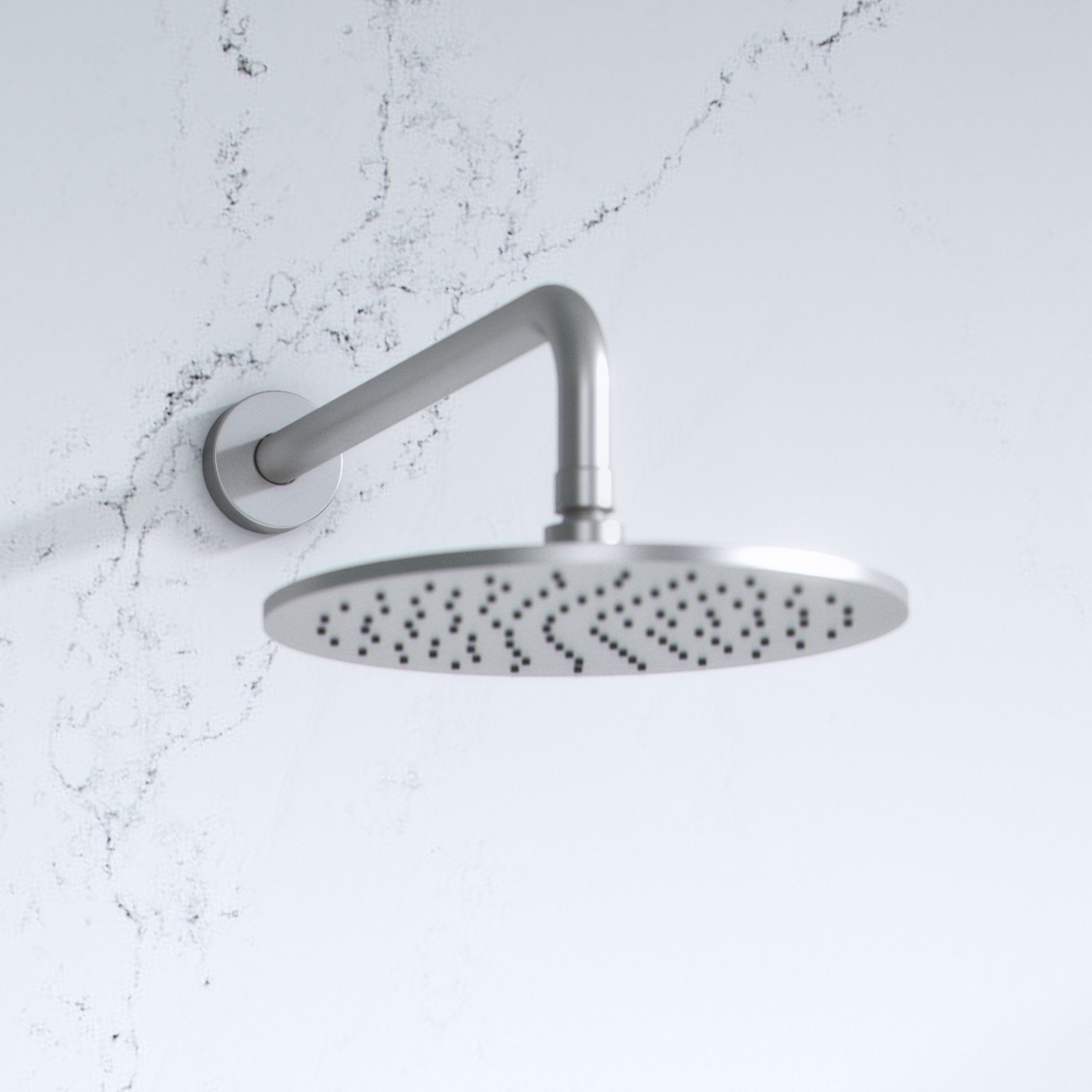 Mostra il prodotto Soffione 250mm su Braccio A Soffitto del produttore Varied Forms