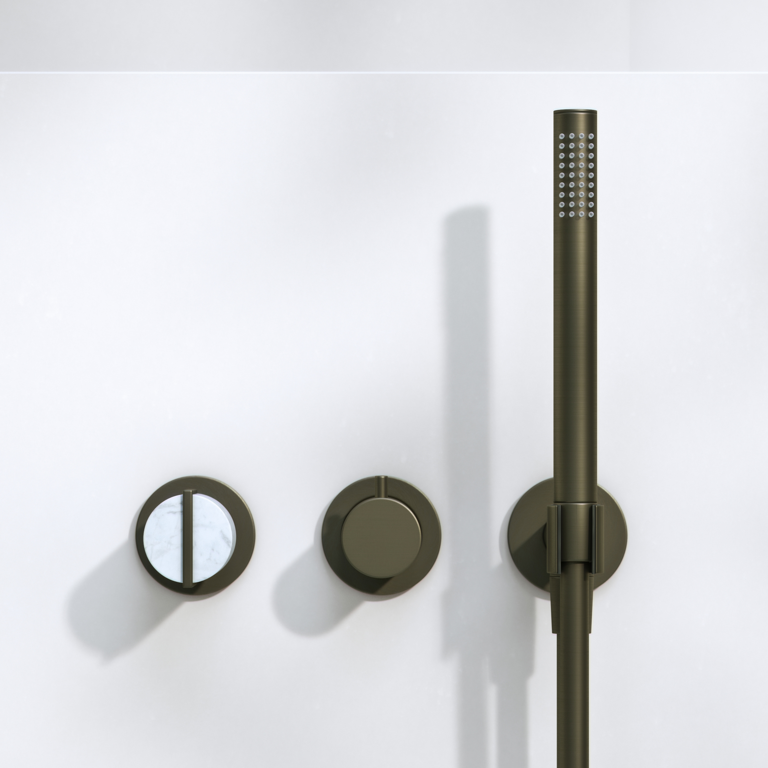 Mostra il prodotto Set 5 Fori A Muro con Bocca e Doccia a Destra del produttore Varied Forms