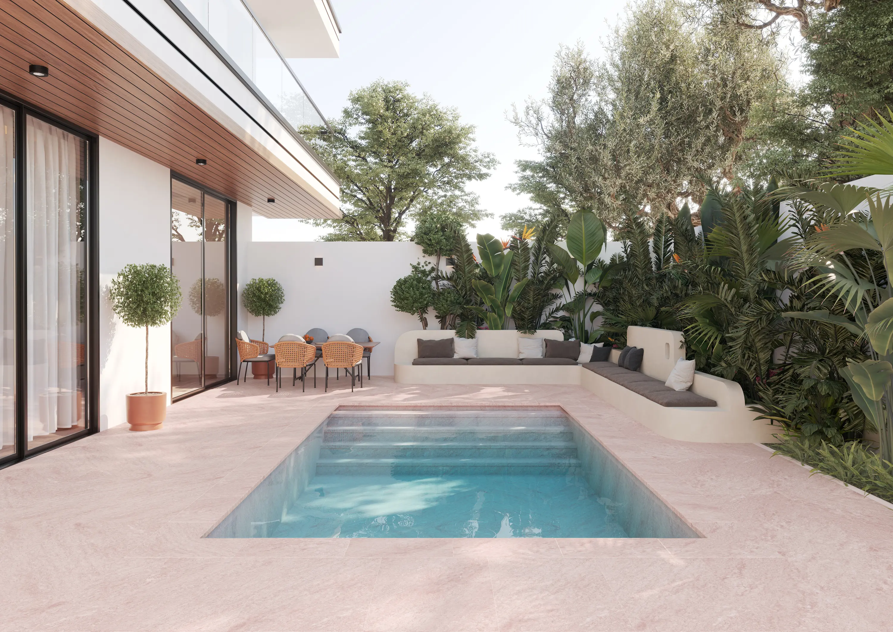 Gresmanc Group - PINK STONE | ÁNGULO CURVO