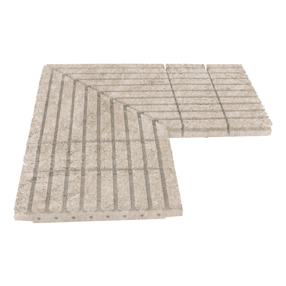 Mostrar el producto BEIGE STONE | ESQUINA REJILLA CERAMICA del fabricante Gresmanc Group
