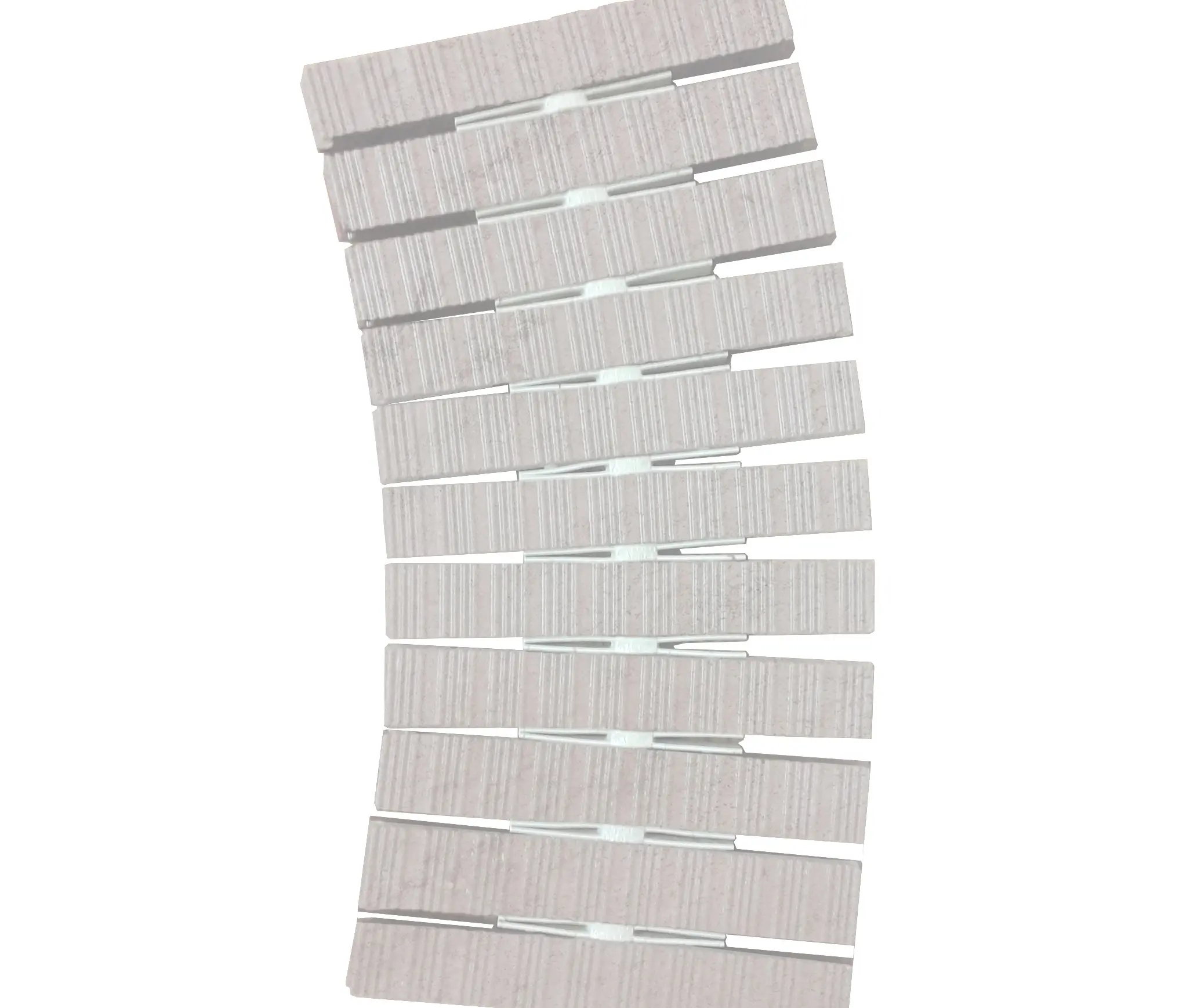Gresmanc Group - WHITE STONE | CURVABLE CERAMIC GRID