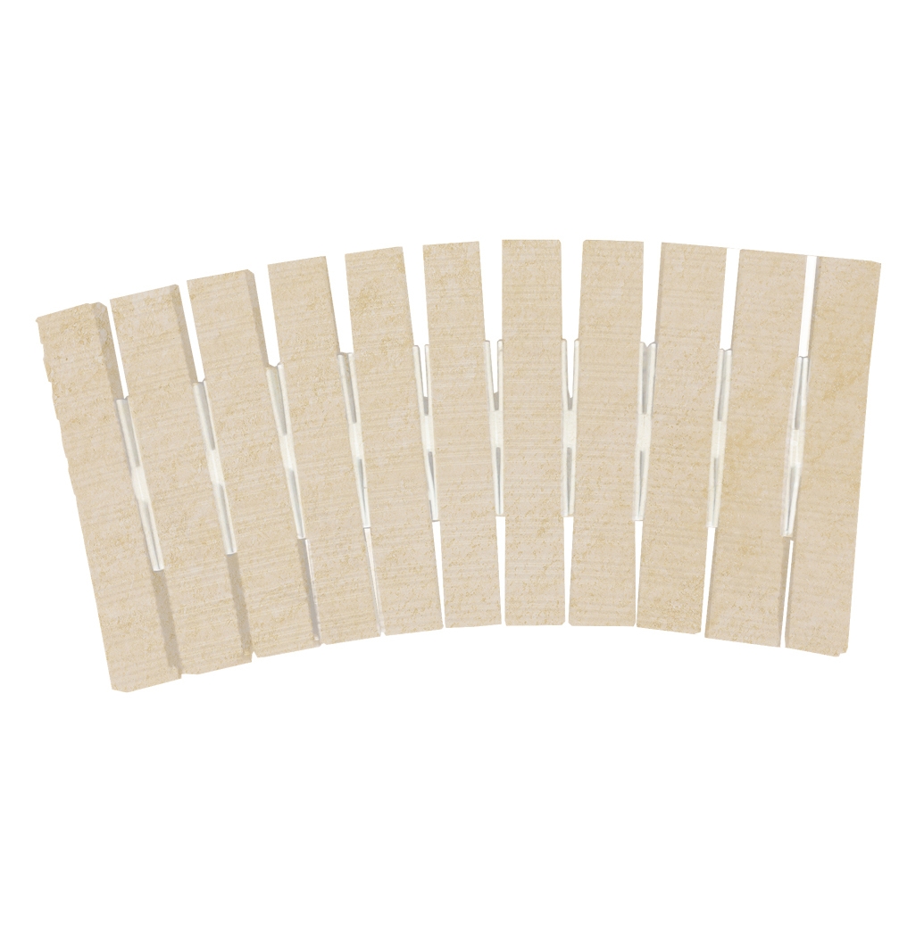 Display product BEIGE STONE | CURVABLE CERAMIC GRID from manufacturer Gresmanc Group