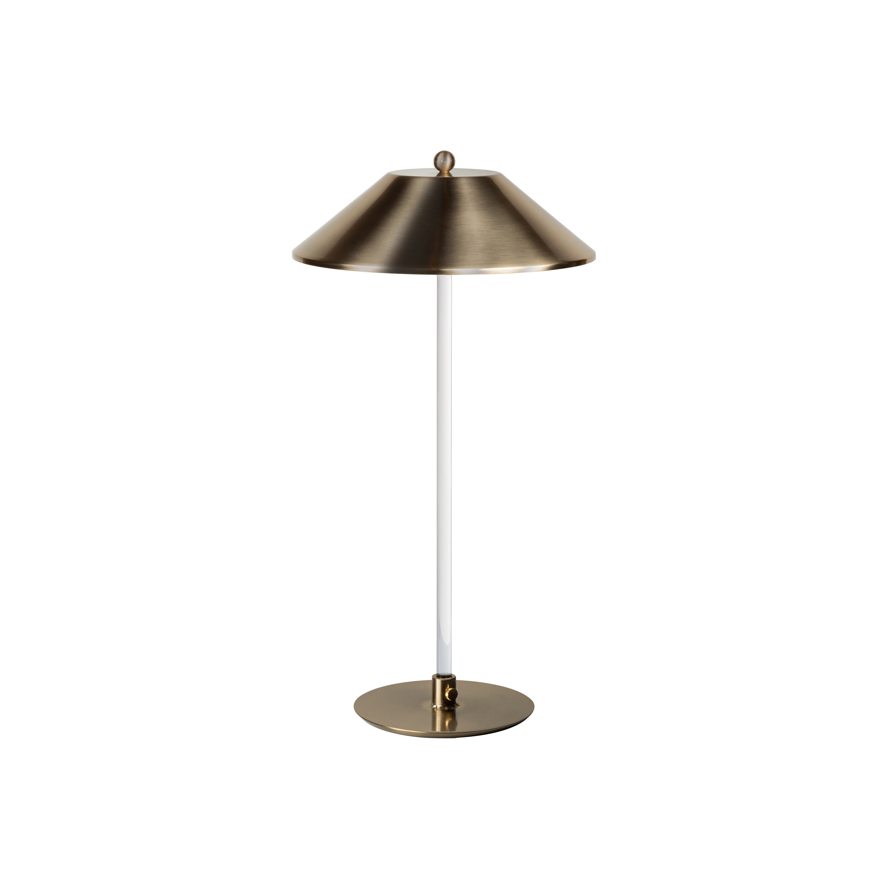 Produkt Candilee | Wiederaufladbare Tischlampe Champagnergold des Herstellers LUCE TU anzeigen
