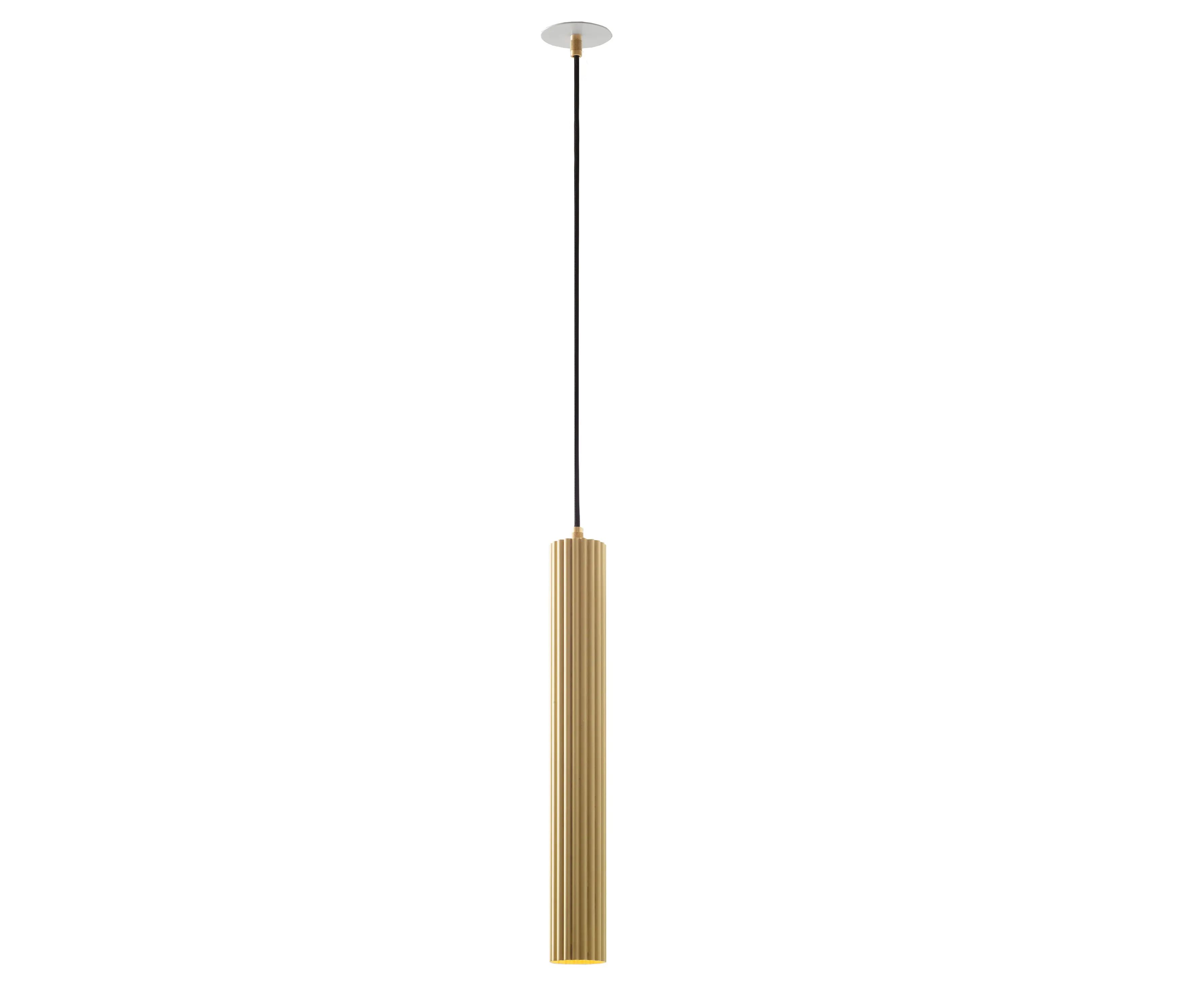 LUCE TU - Lustrin | Single Pendelleuchte Gold Messing