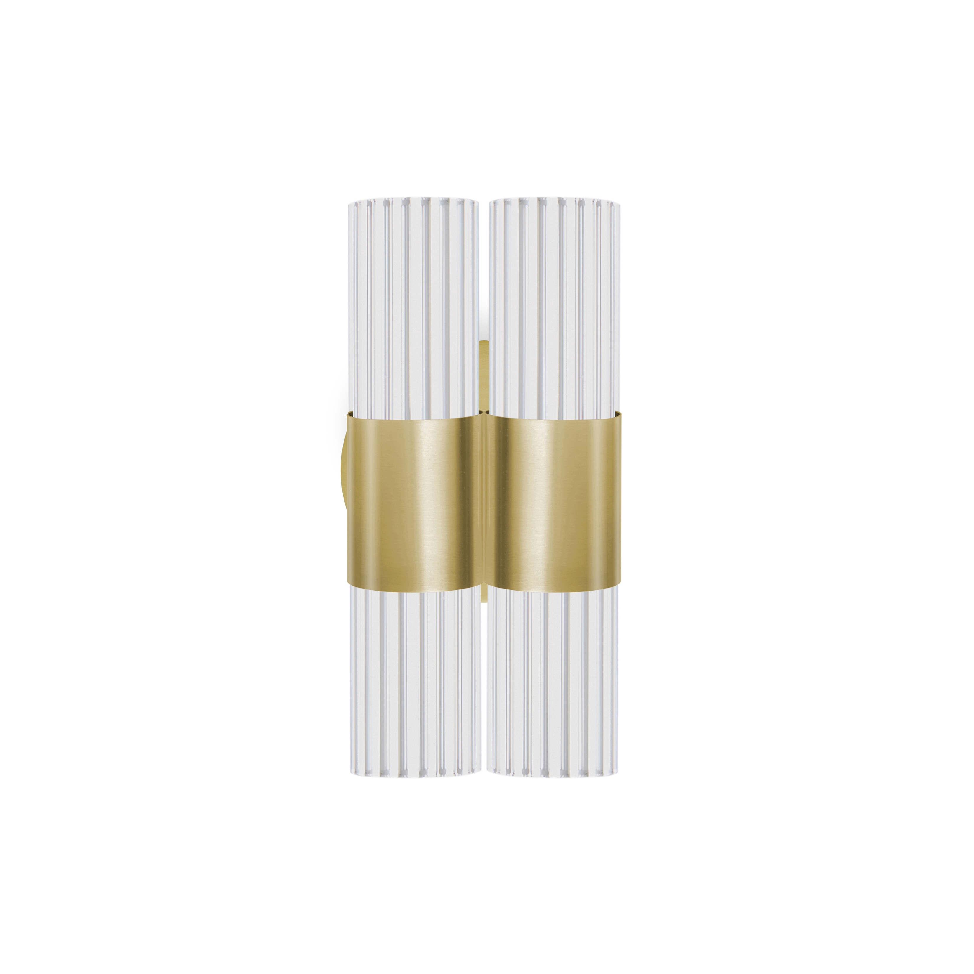Produkt Sbarlusc | Mini Wandleuchte Gold Messing Transparentes Glas des Herstellers LUCE TU anzeigen