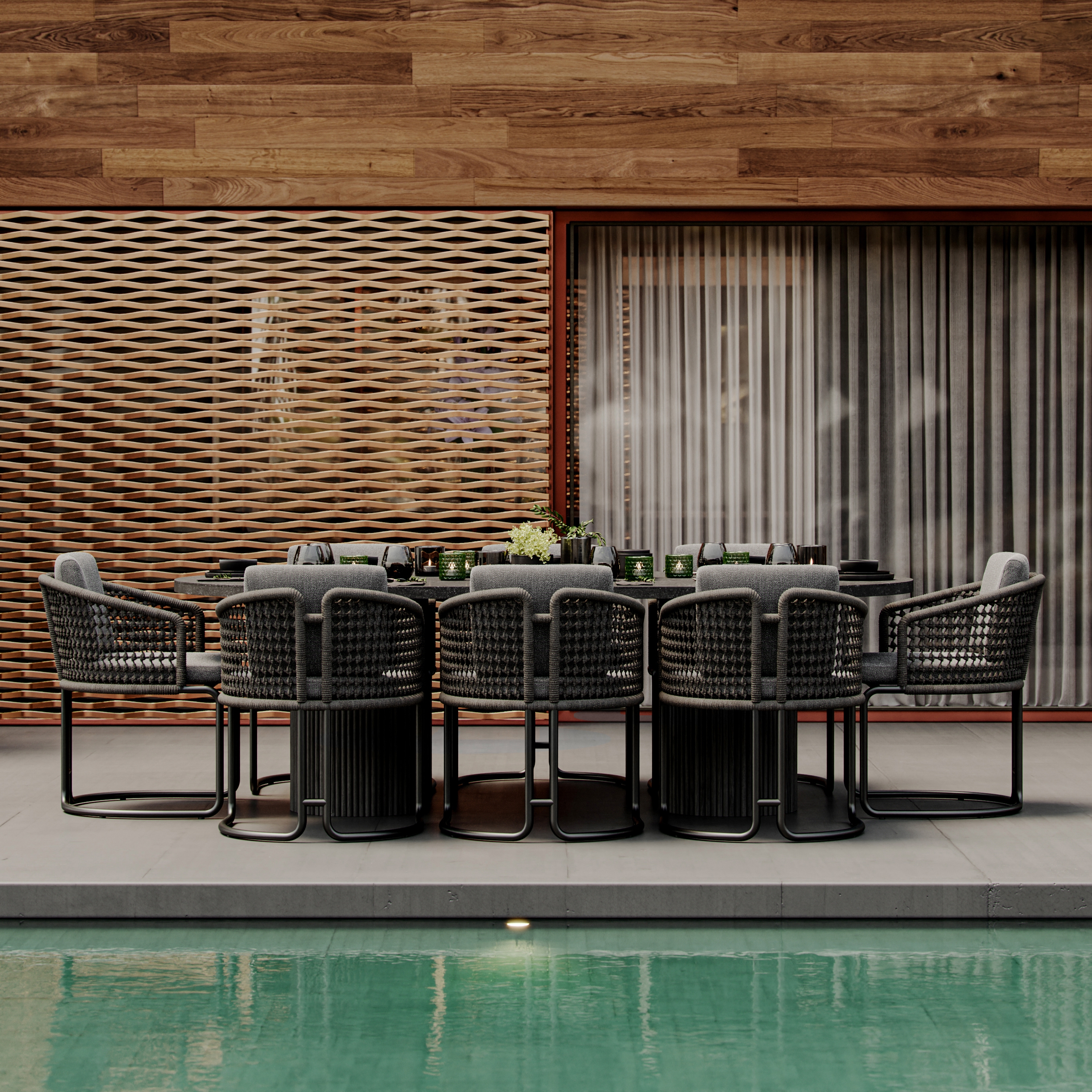 Afficher le produit Pigalle Dining Set du fabricant SNOC