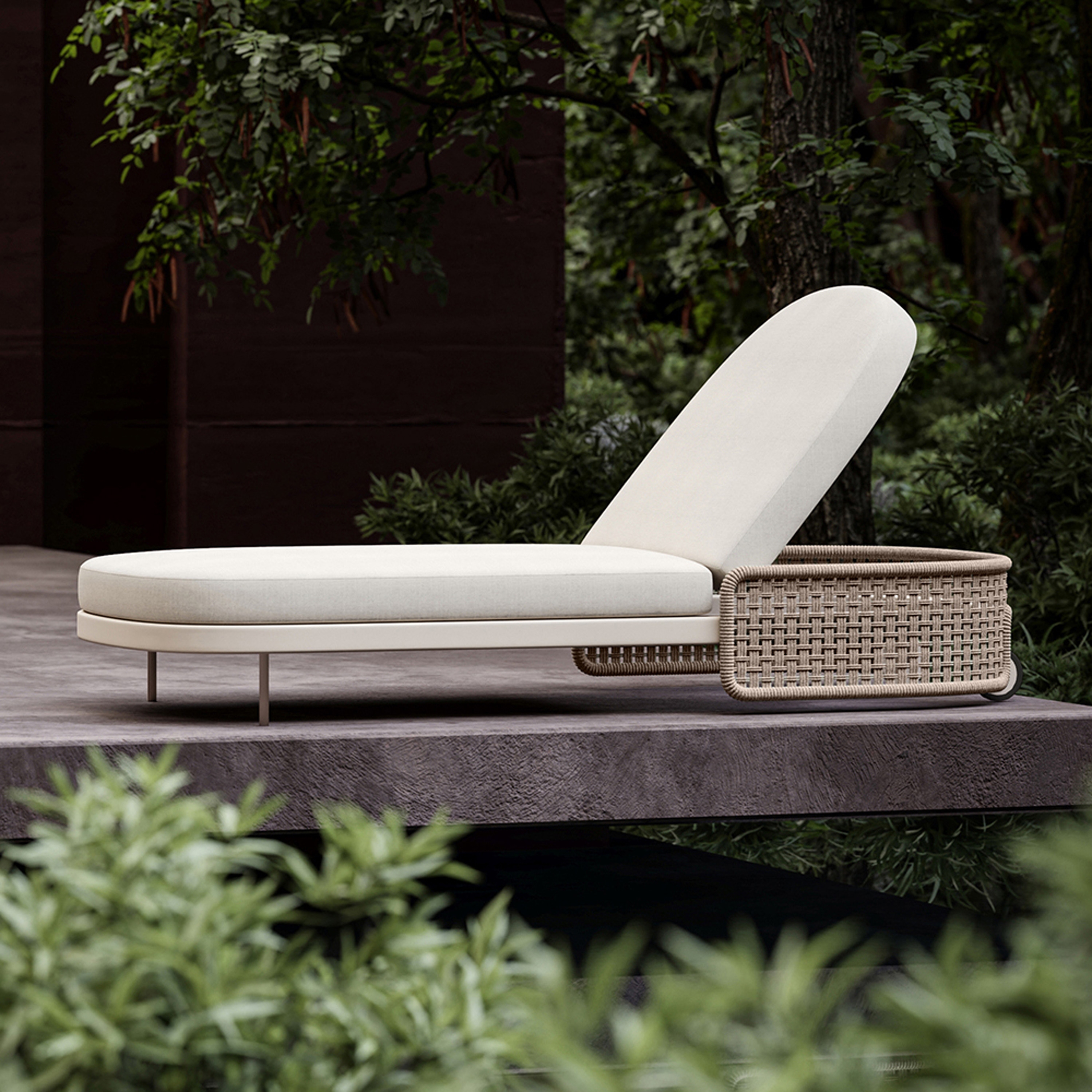 Display product Miura-bisque Chaise Lounge from manufacturer SNOC