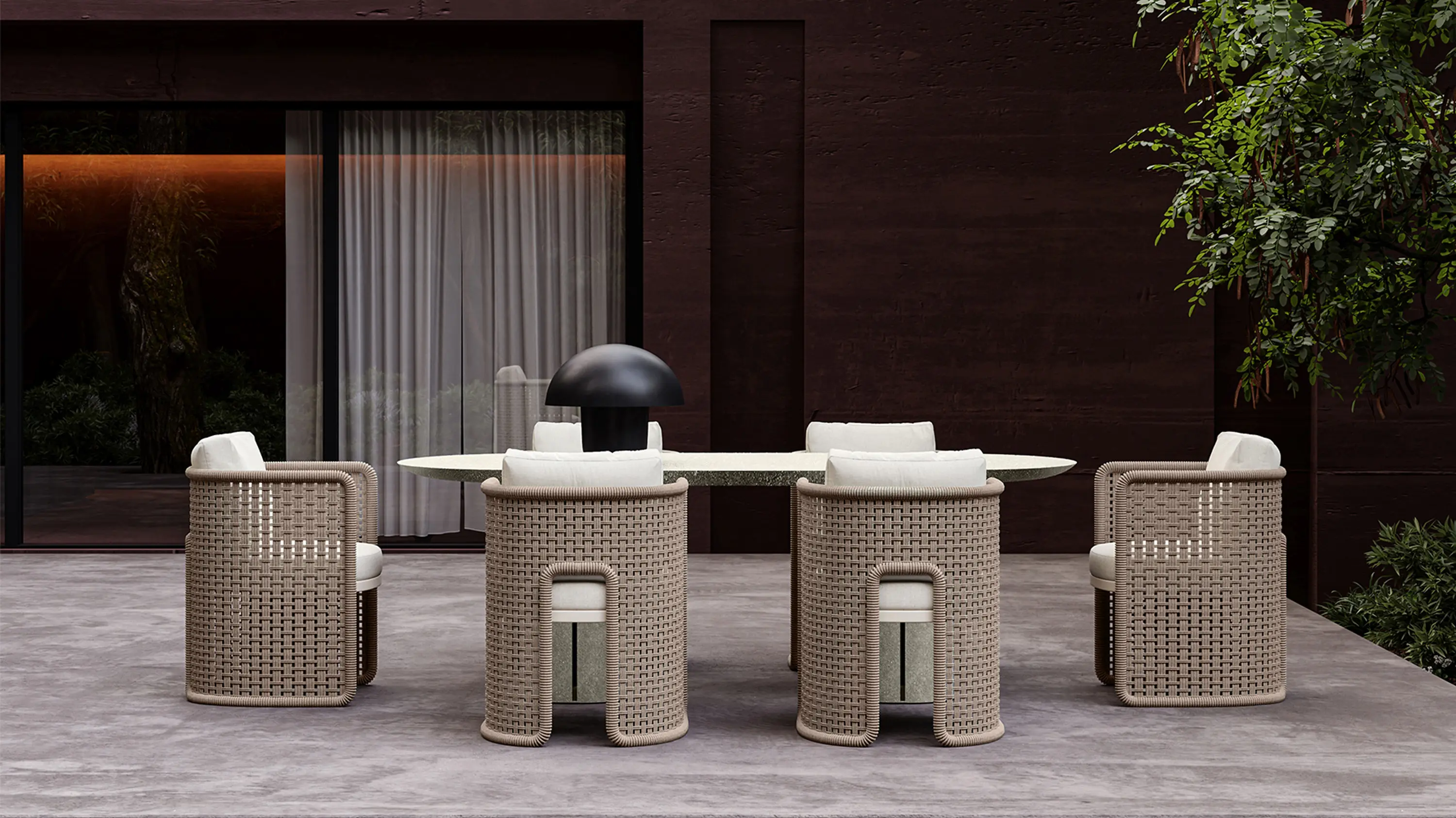 SNOC - Miura-bisque Dining Chair