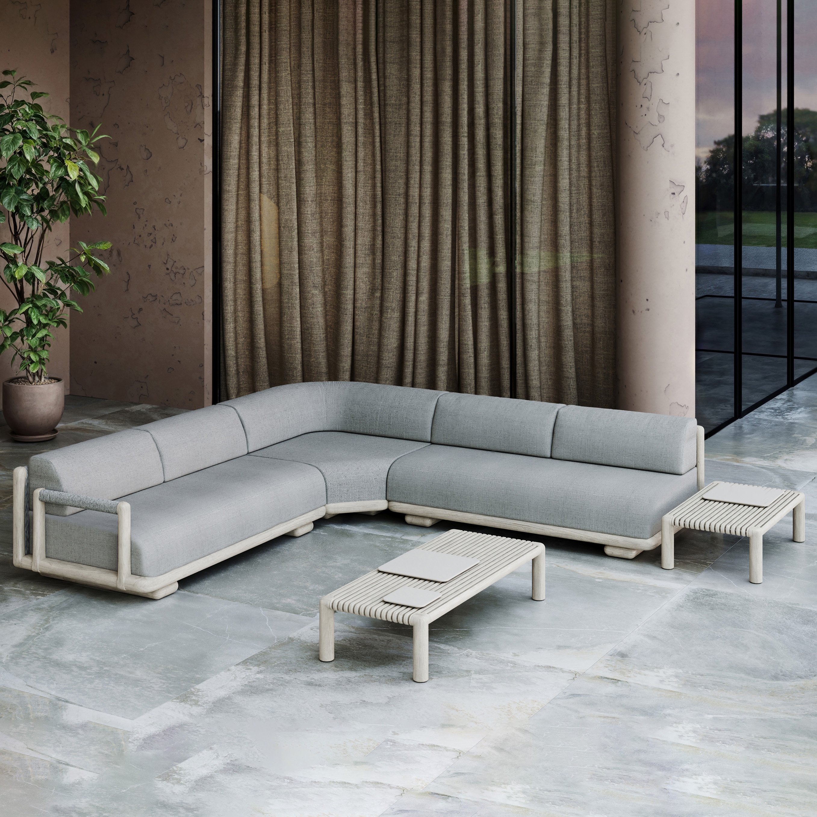 Mostra il prodotto Caleo - Ash Corner Set del produttore SNOC