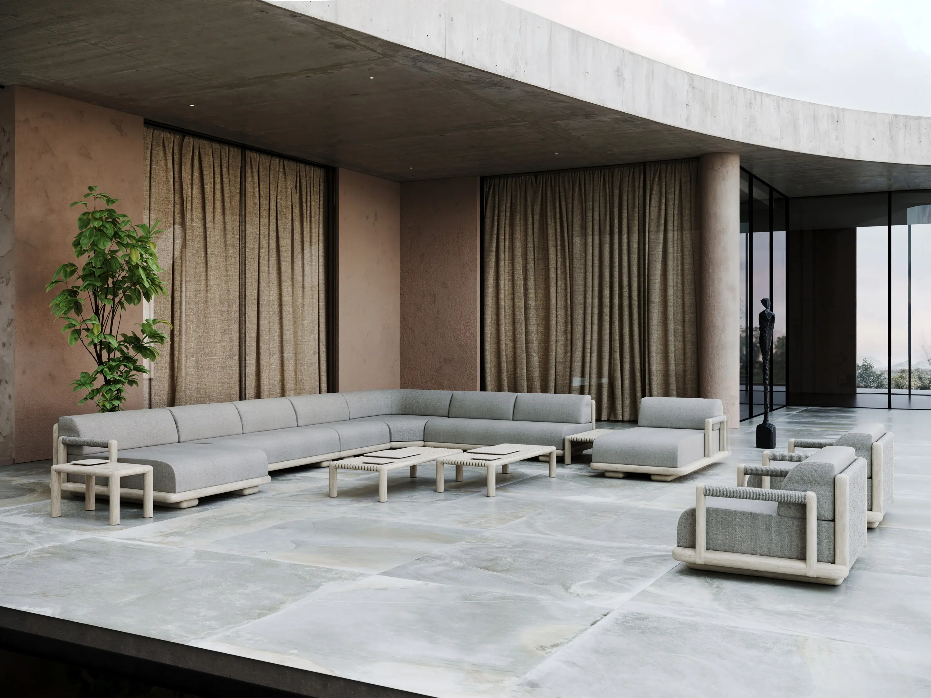 SNOC - Caleo - Ash Daybed