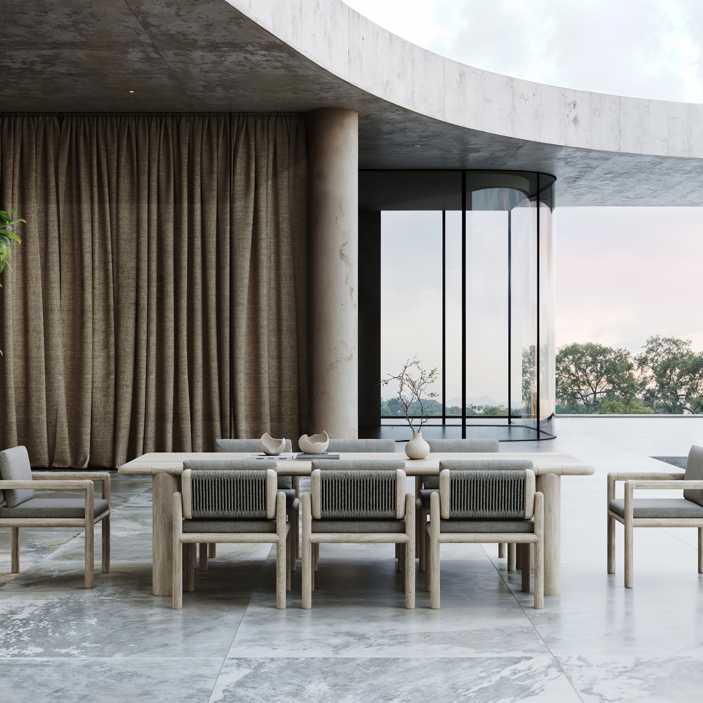 Mostra il prodotto Caleo - Ash Dining Set del produttore SNOC