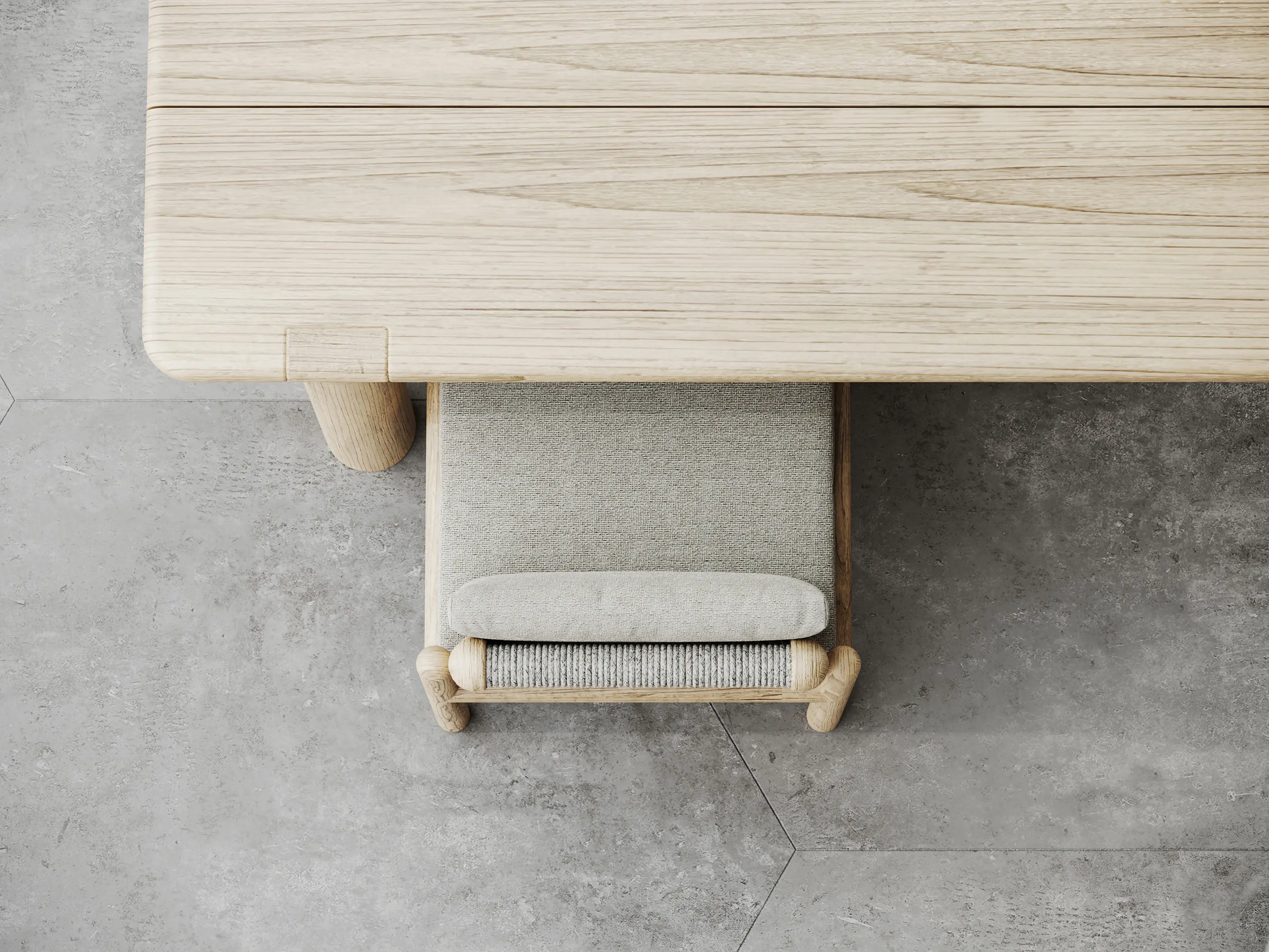 SNOC - Caleo - Natural Dining Table