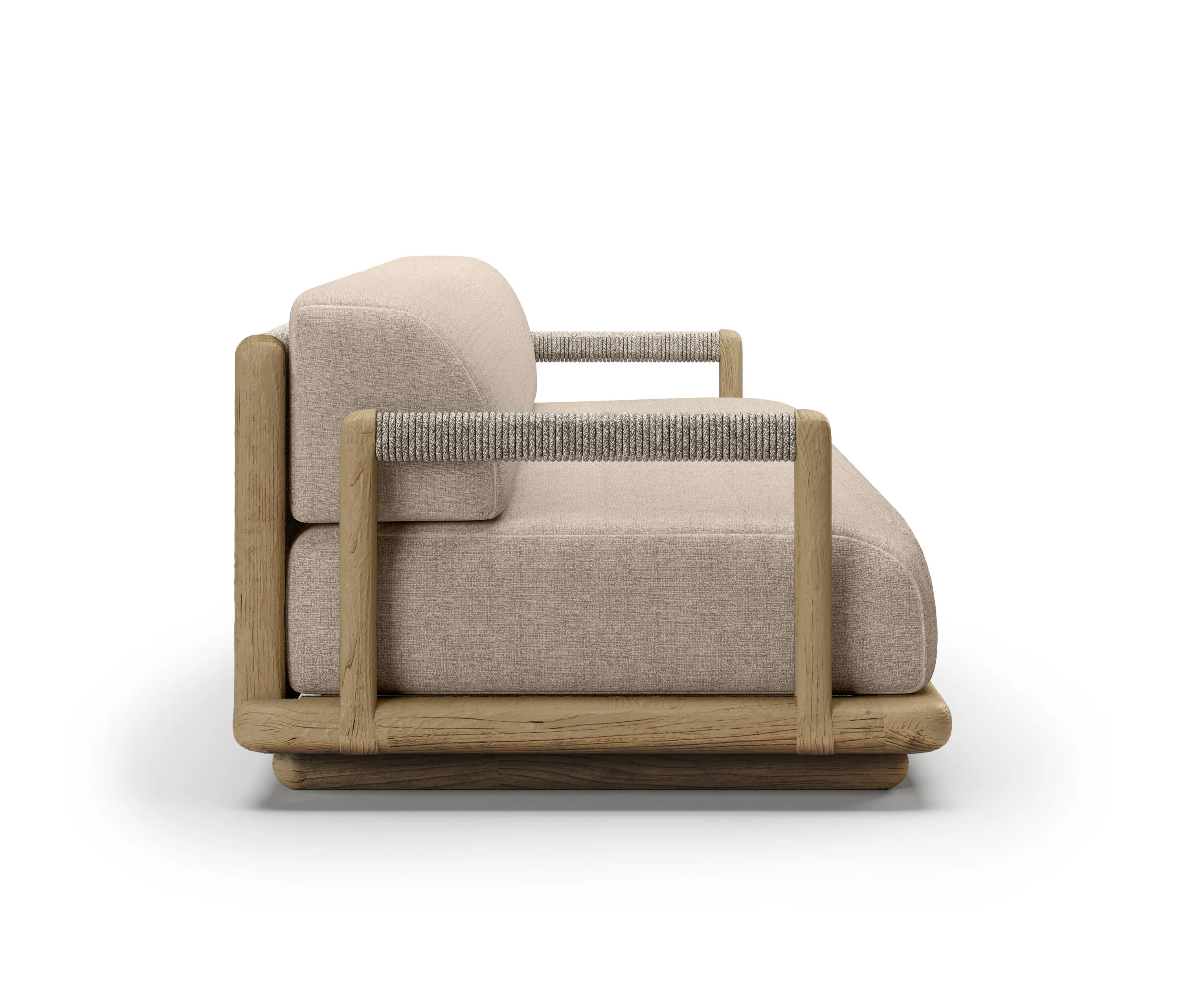 SNOC - Caleo - Natural 3 Seater Sofa