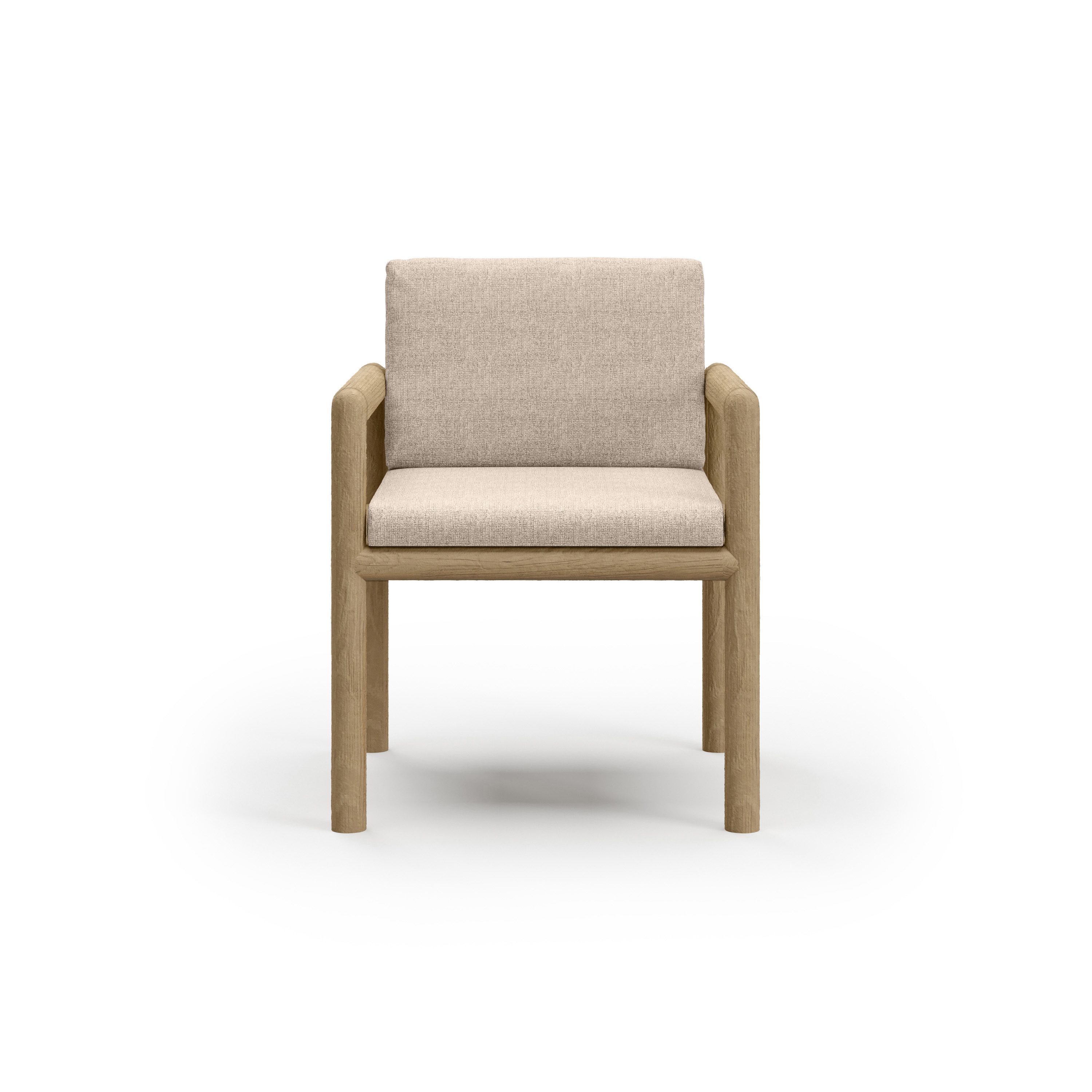 Mostra il prodotto Caleo - Natural Dining Chair with Armrest del produttore SNOC