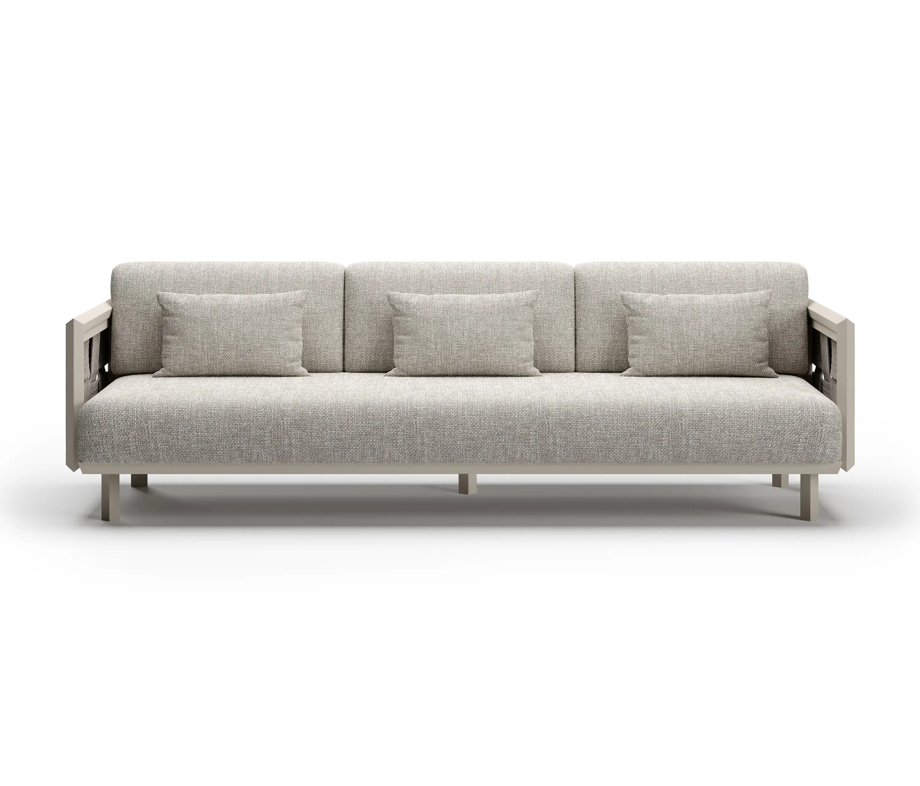 SNOC - Éclat - Bisque 3 Seater Sofa