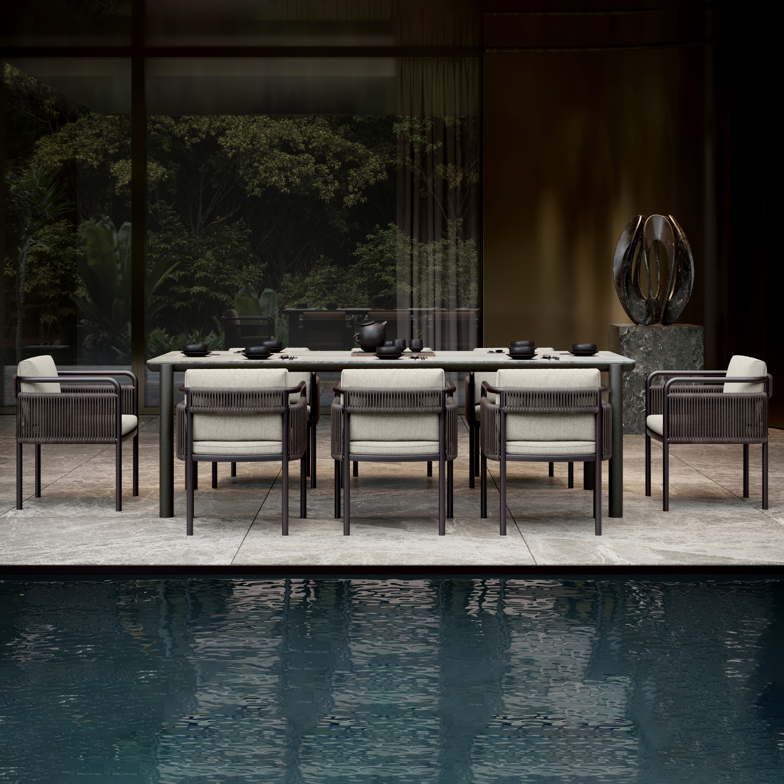 Mostra il prodotto Link - Terra Dining Set for 8 del produttore SNOC