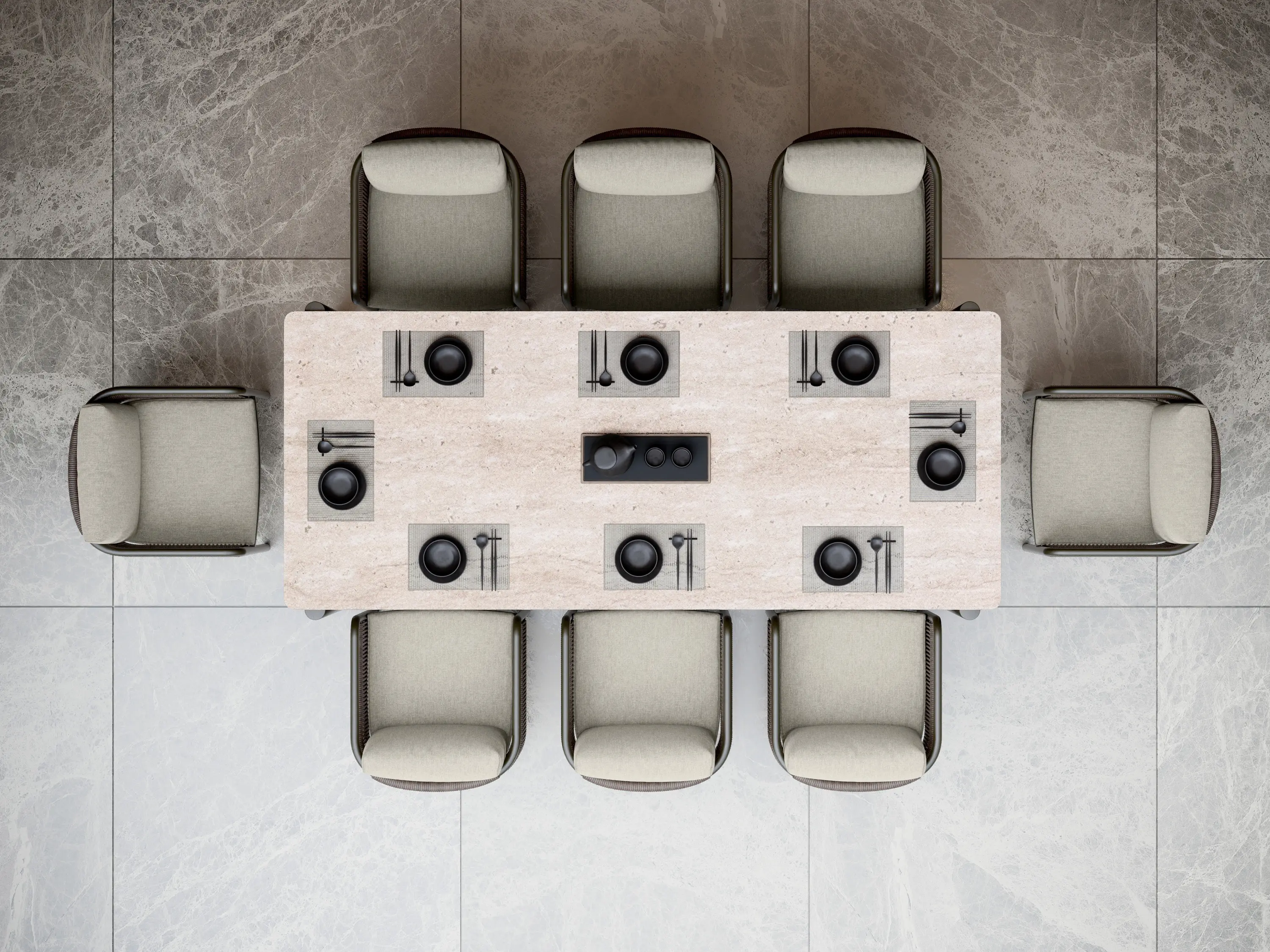 SNOC - Link - Terra Dining Table for 8