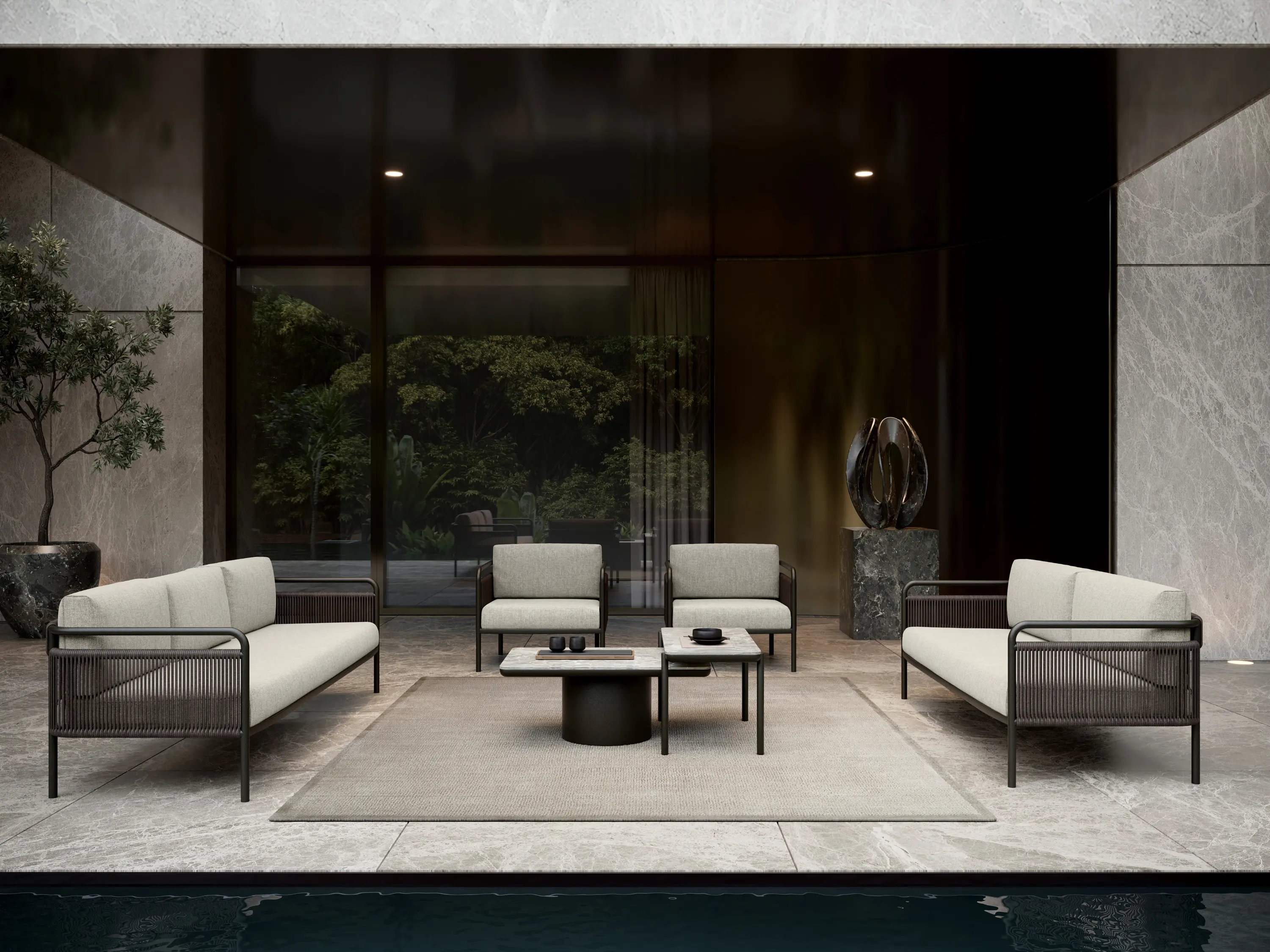 SNOC - Link - Terra Round Coffee Table