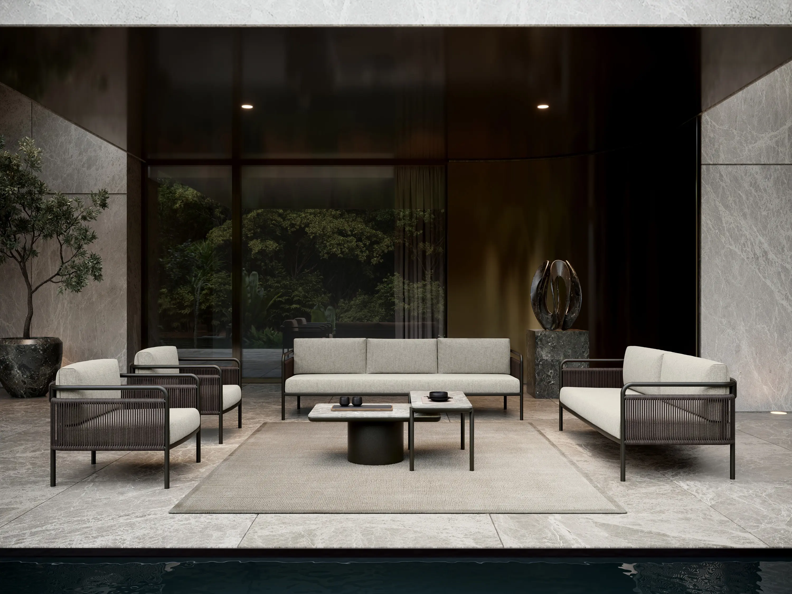 SNOC - Link - Terra Round Coffee Table