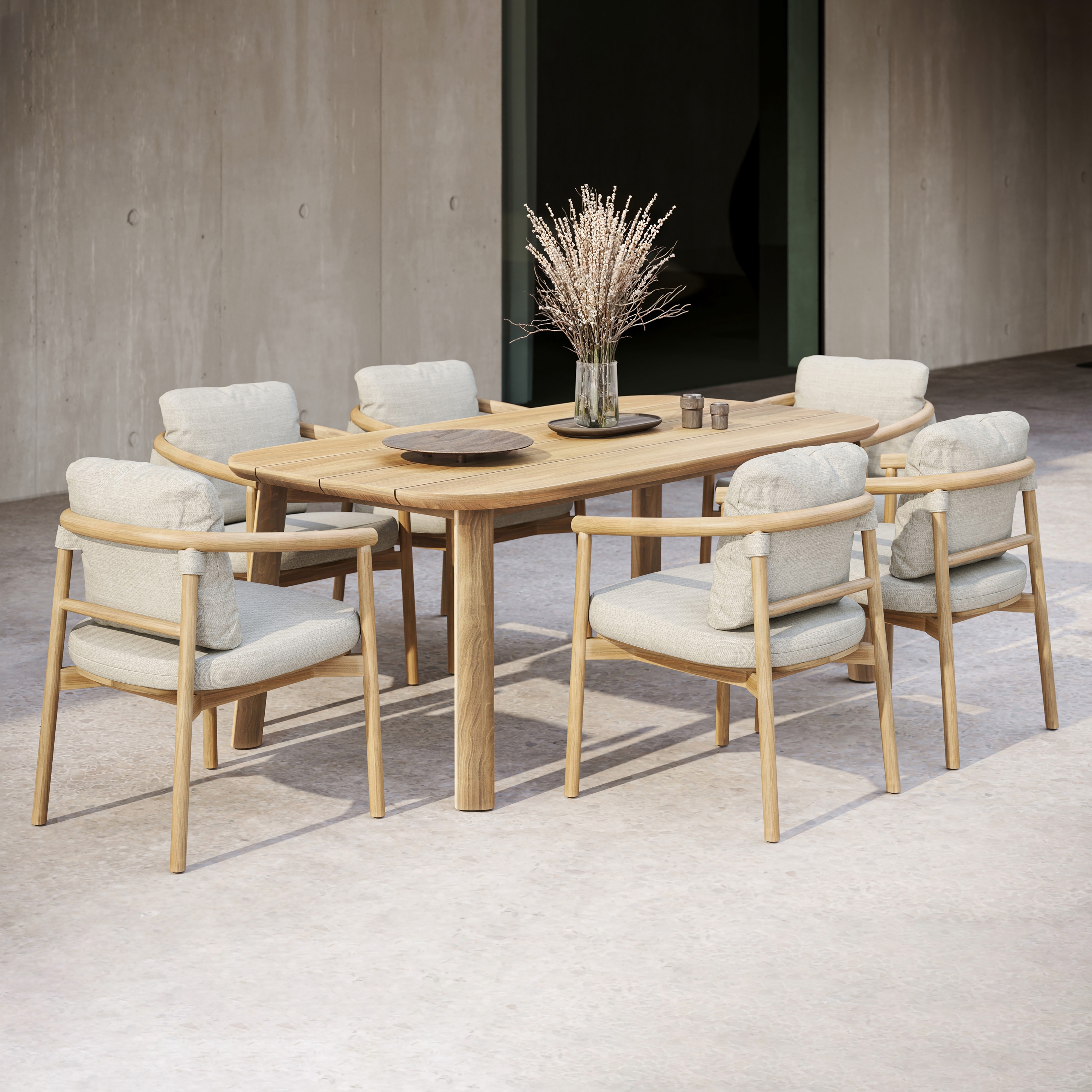 Display product Lyora Dining Set for 6 from manufacturer SNOC