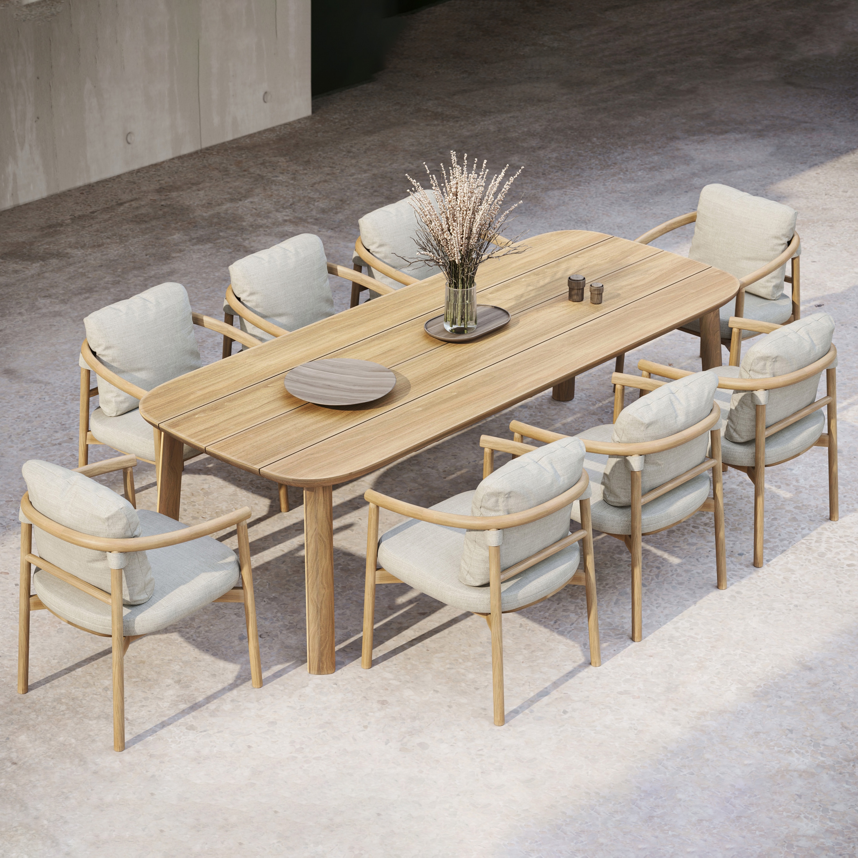 Display product Lyora Dining Set for 8 from manufacturer SNOC