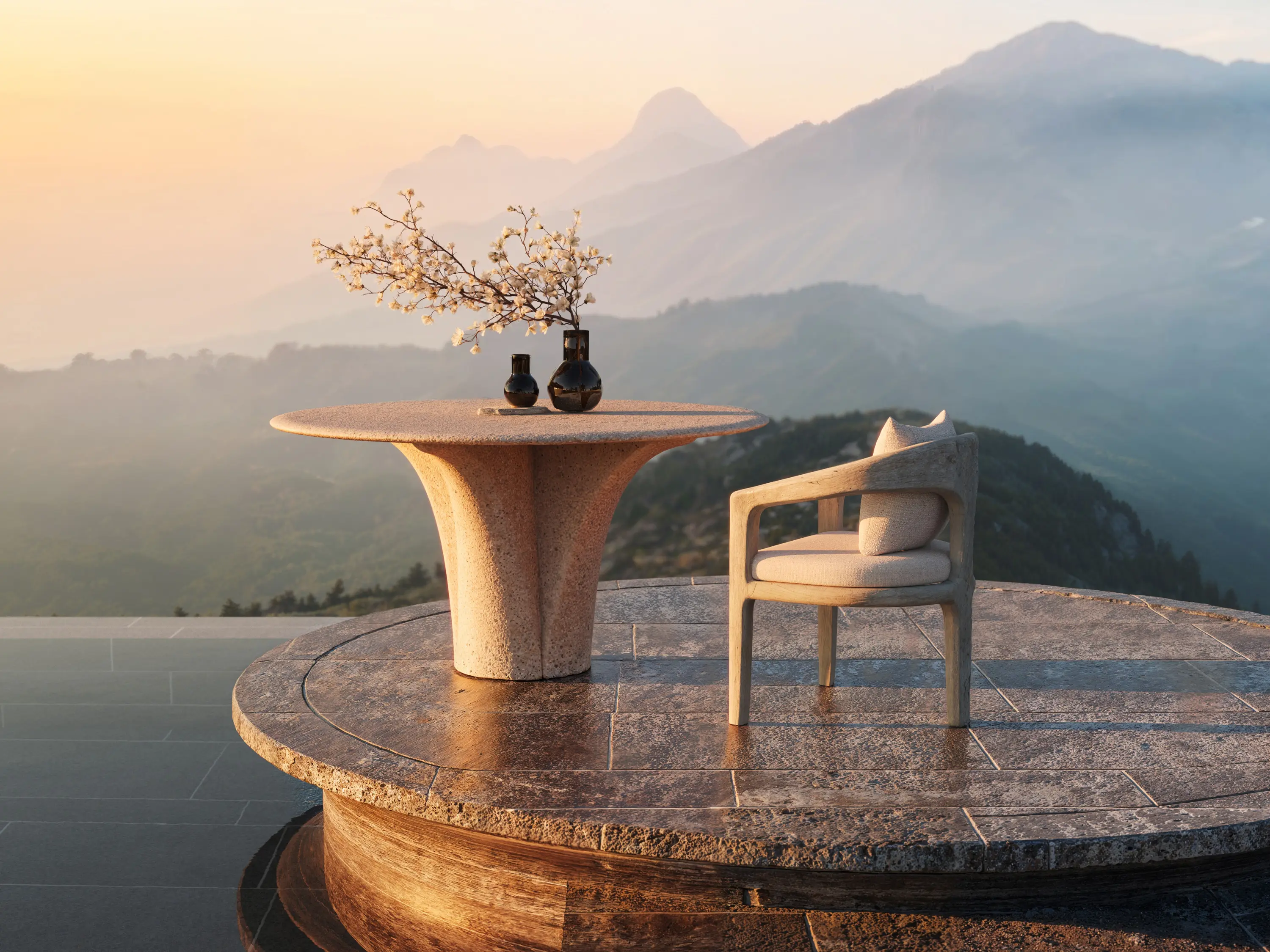 SNOC - Savio - Ash Round Dining Table