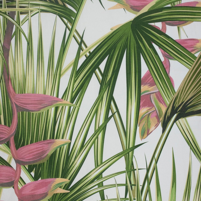 Display product Aloha Fabric - White from manufacturer Feathr