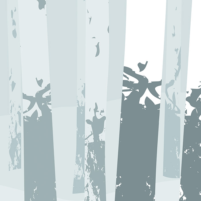 Mostra il prodotto Birch Forest - Blue del produttore Feathr