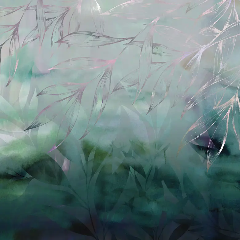 Feathr - Botanical Storm - Jade