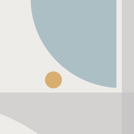 Carnaby - Grey & Orange