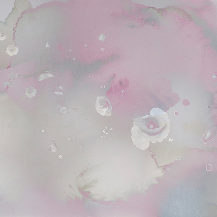 Clouds & Poppies - Blush
