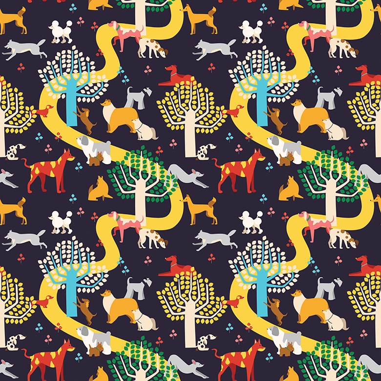 Mostra il prodotto Dog Park - Blue del produttore Feathr