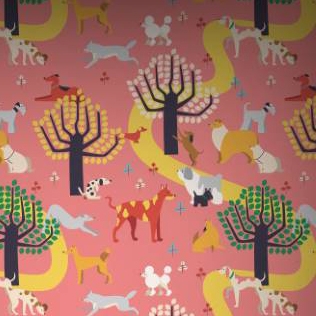 Dog Park - Pink
